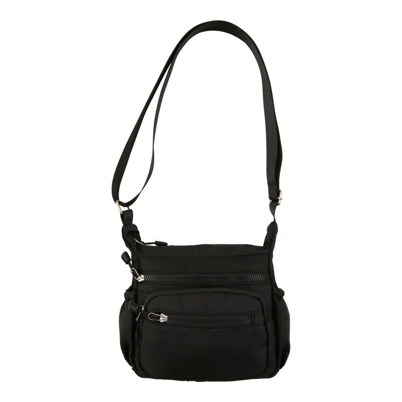 Women's Nylon Multi Compartment Crossbody  Bag sold by Giant Tiger