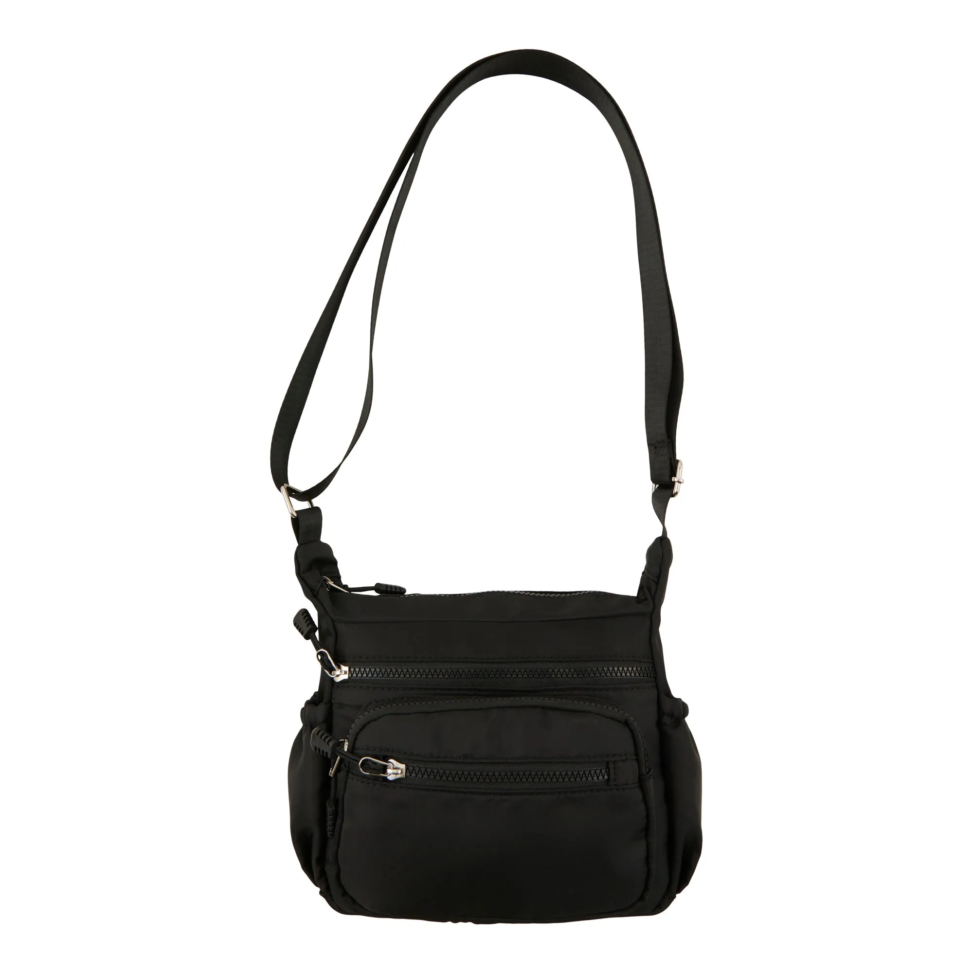 Women's Nylon Multi Compartment Crossbody Bag sold by Giant Tiger