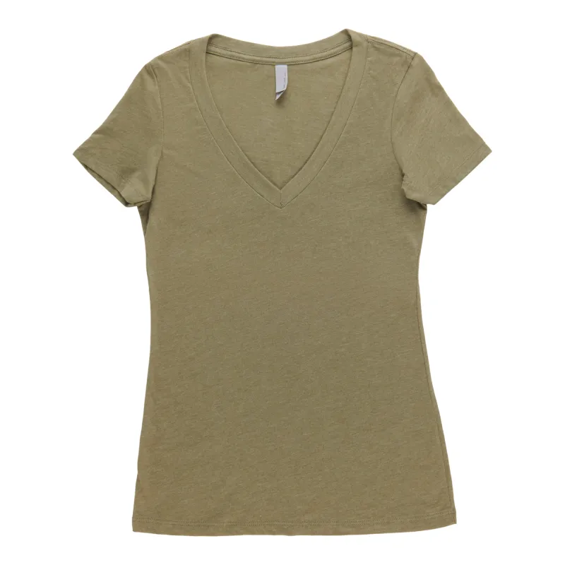 Women's Short Sleeve V-Neck T-Shirt sold by Giant Tiger