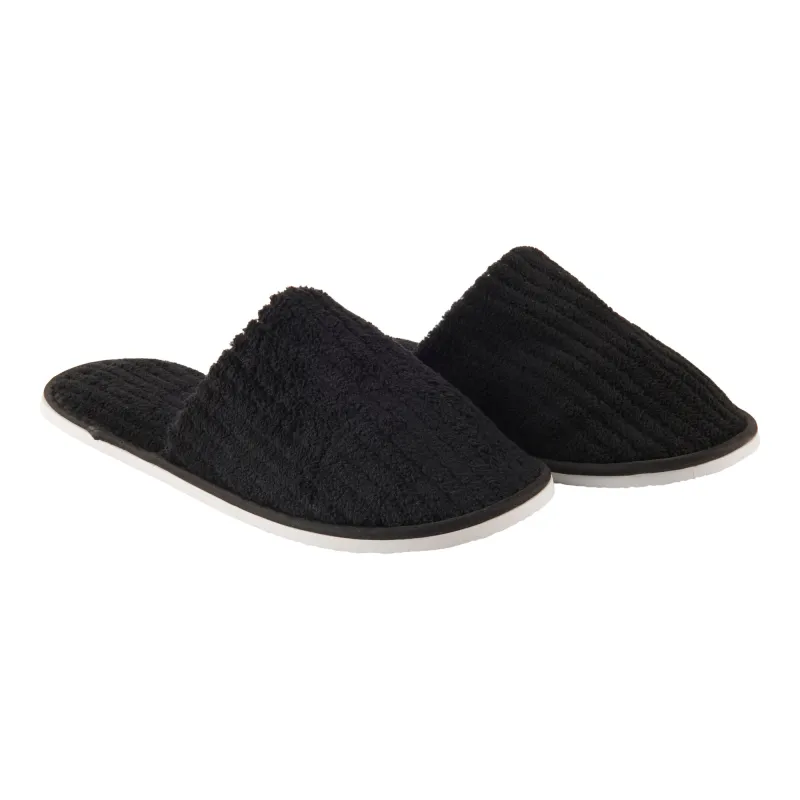 Yellow Tag Women's Ribbed Spa Slippers sold by Giant Tiger