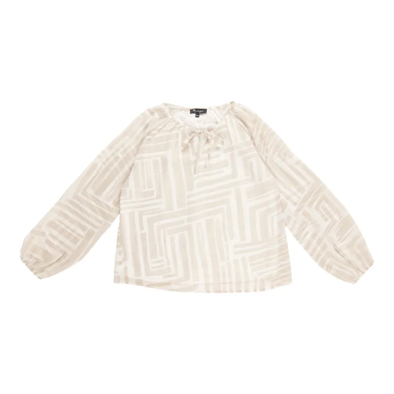 lily morgan Women's Long Sleeve Blouse made by Giant Tiger