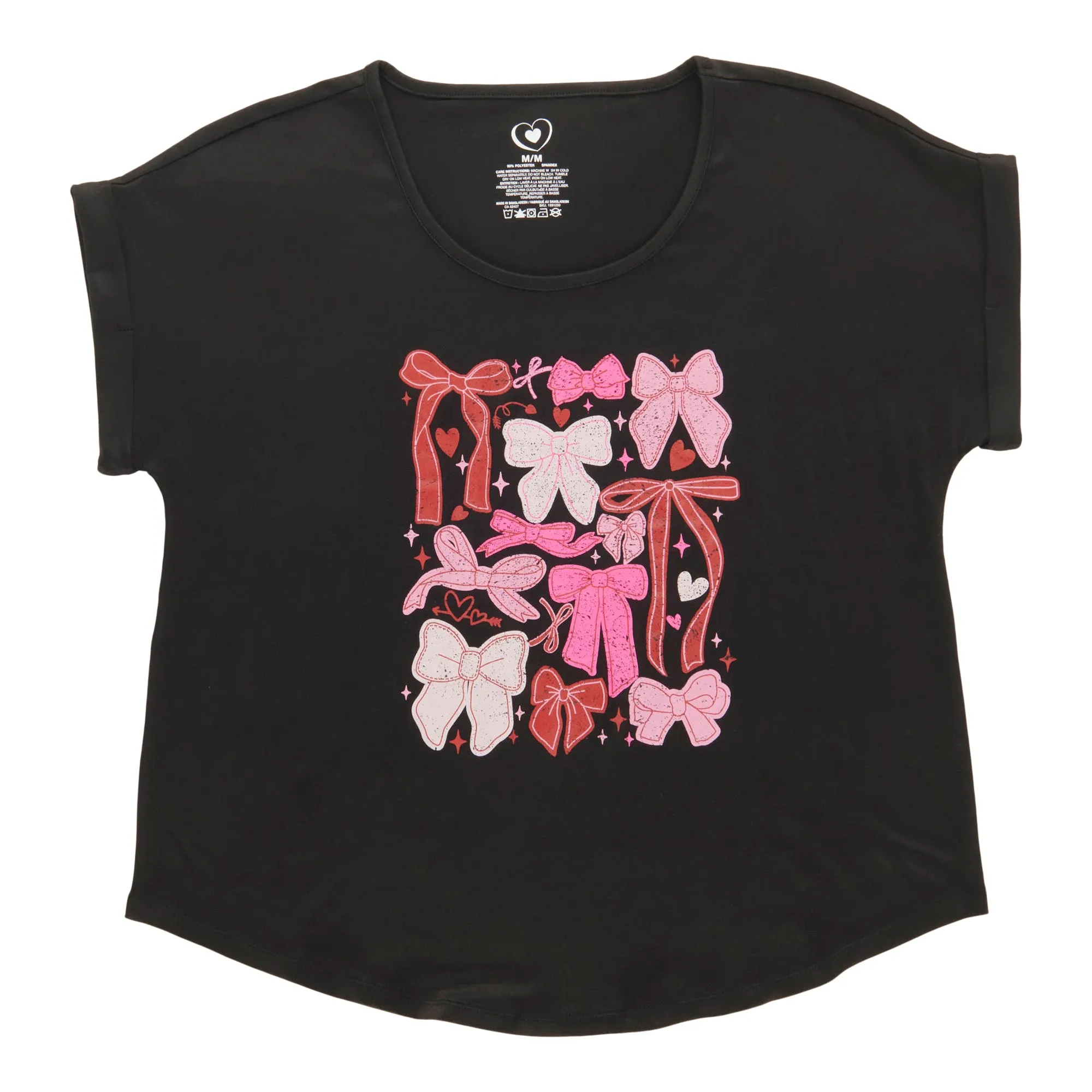 Women's Valentine's Day Tee sold by Giant Tiger