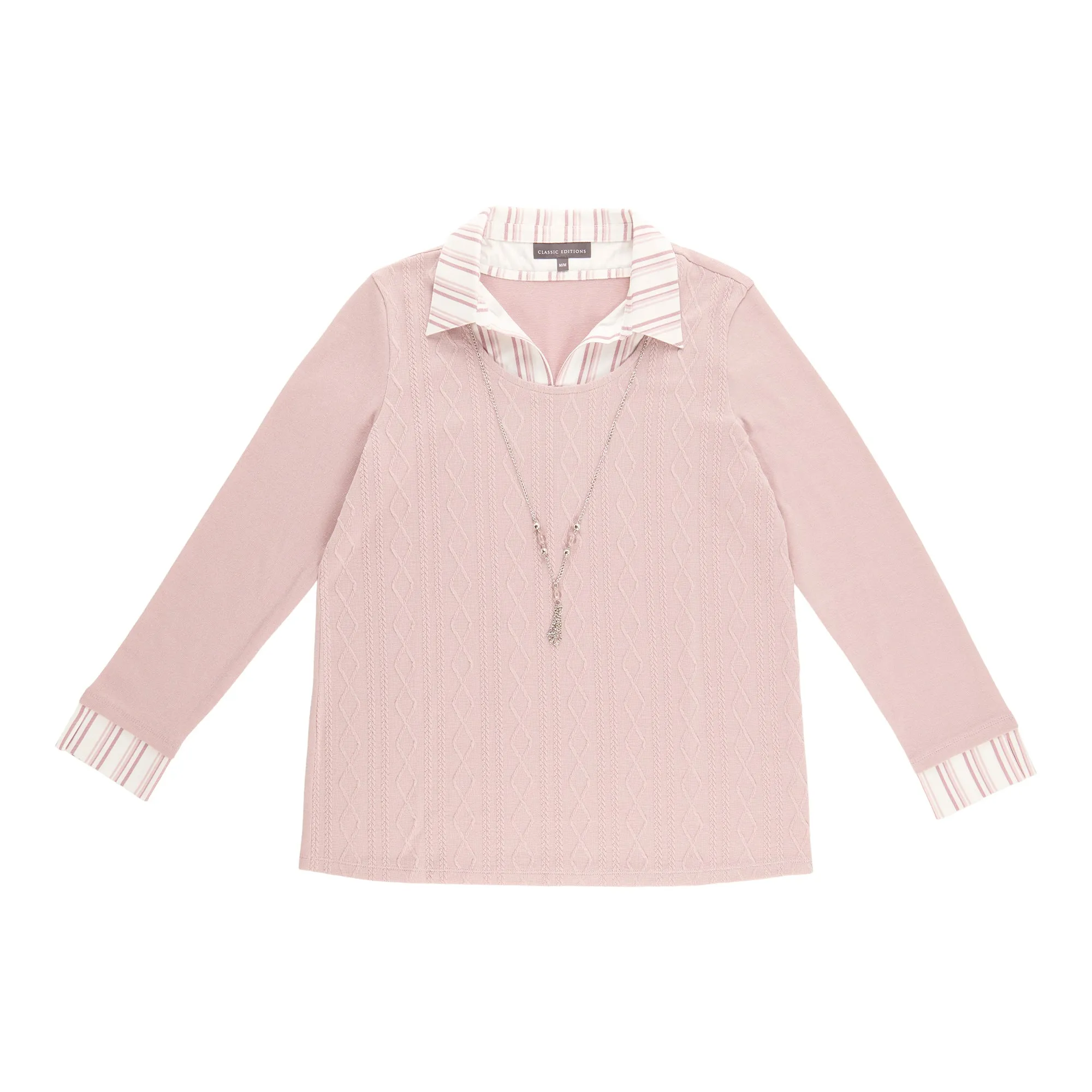 Classic Editions Women's Double-Layer Collared Sweater sold by Giant Tiger product image thumbnail 2