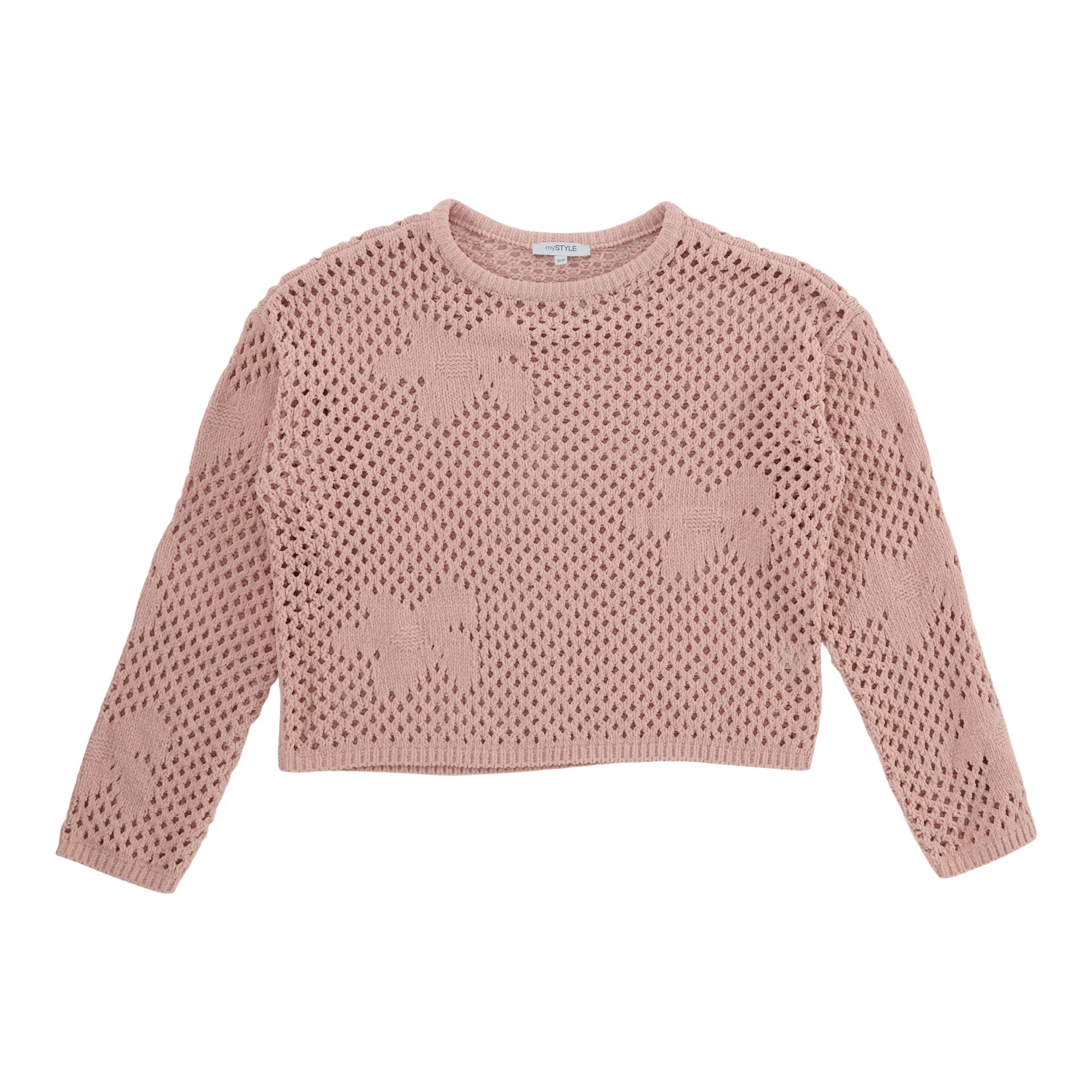 mySTYLE Women's Flower Knit Sweater sold by Giant Tiger product image thumbnail 3