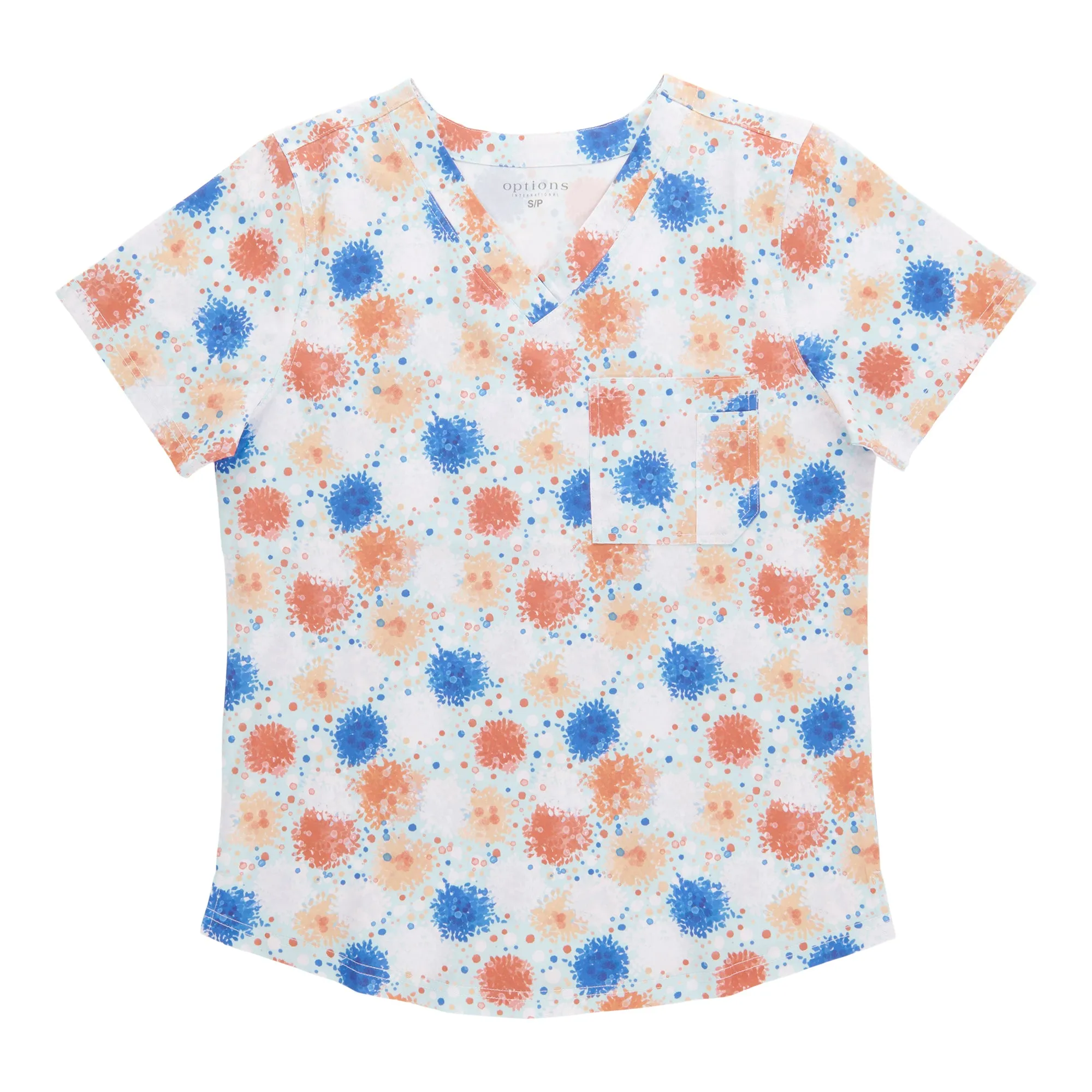 Options Women's Printed Scrub Top sold by Giant Tiger product image thumbnail 2