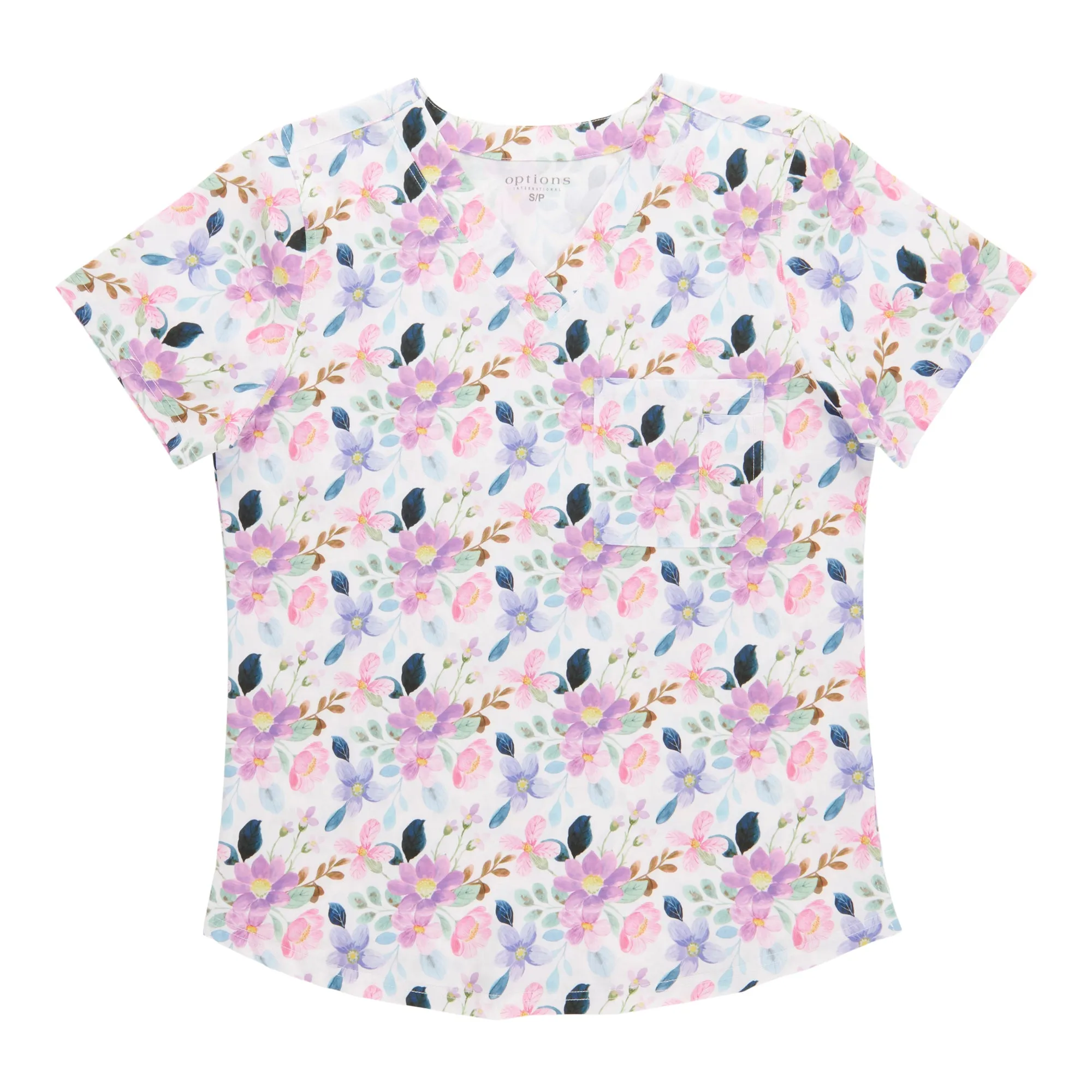 Options Women's Printed Scrub Top sold by Giant Tiger product image thumbnail 3