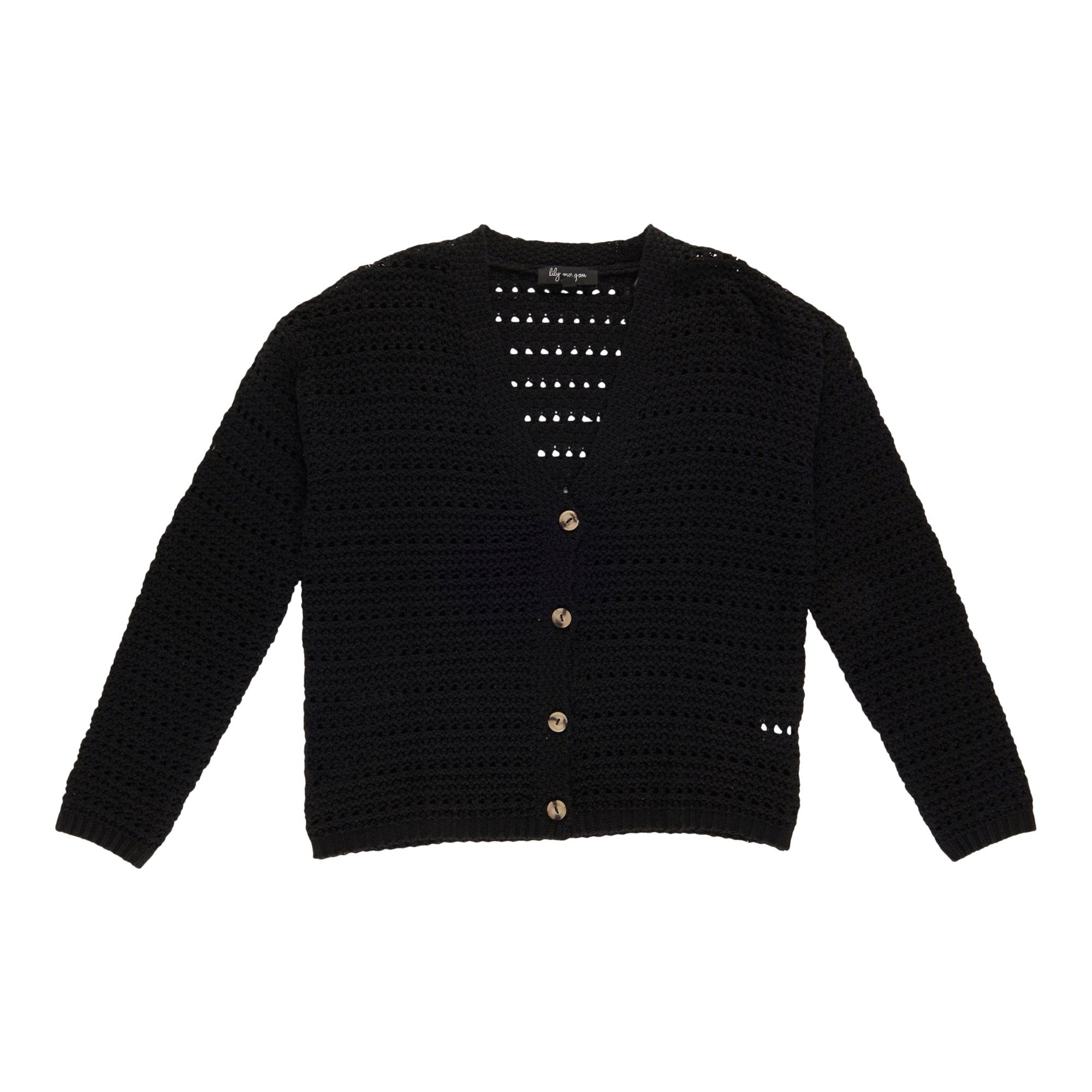 lily morgan Women's Open Front V-Neck Knit Cardigan sold by Giant Tiger