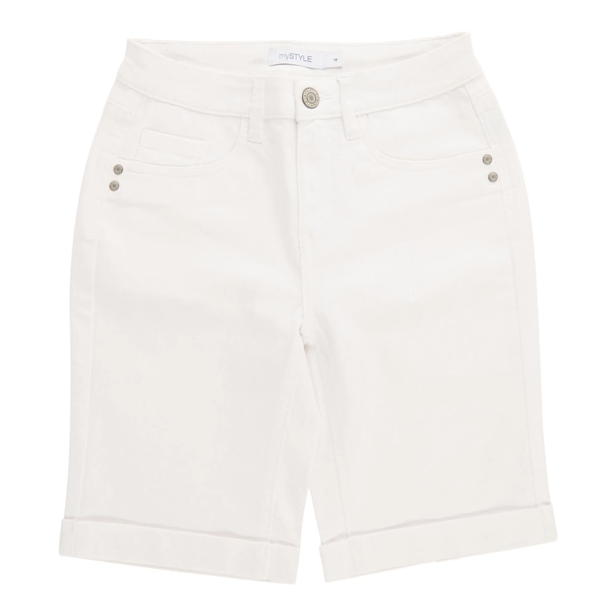 mySTYLE Women's High-Rise Stretch Bermuda Shorts sold by Giant Tiger product image thumbnail 2