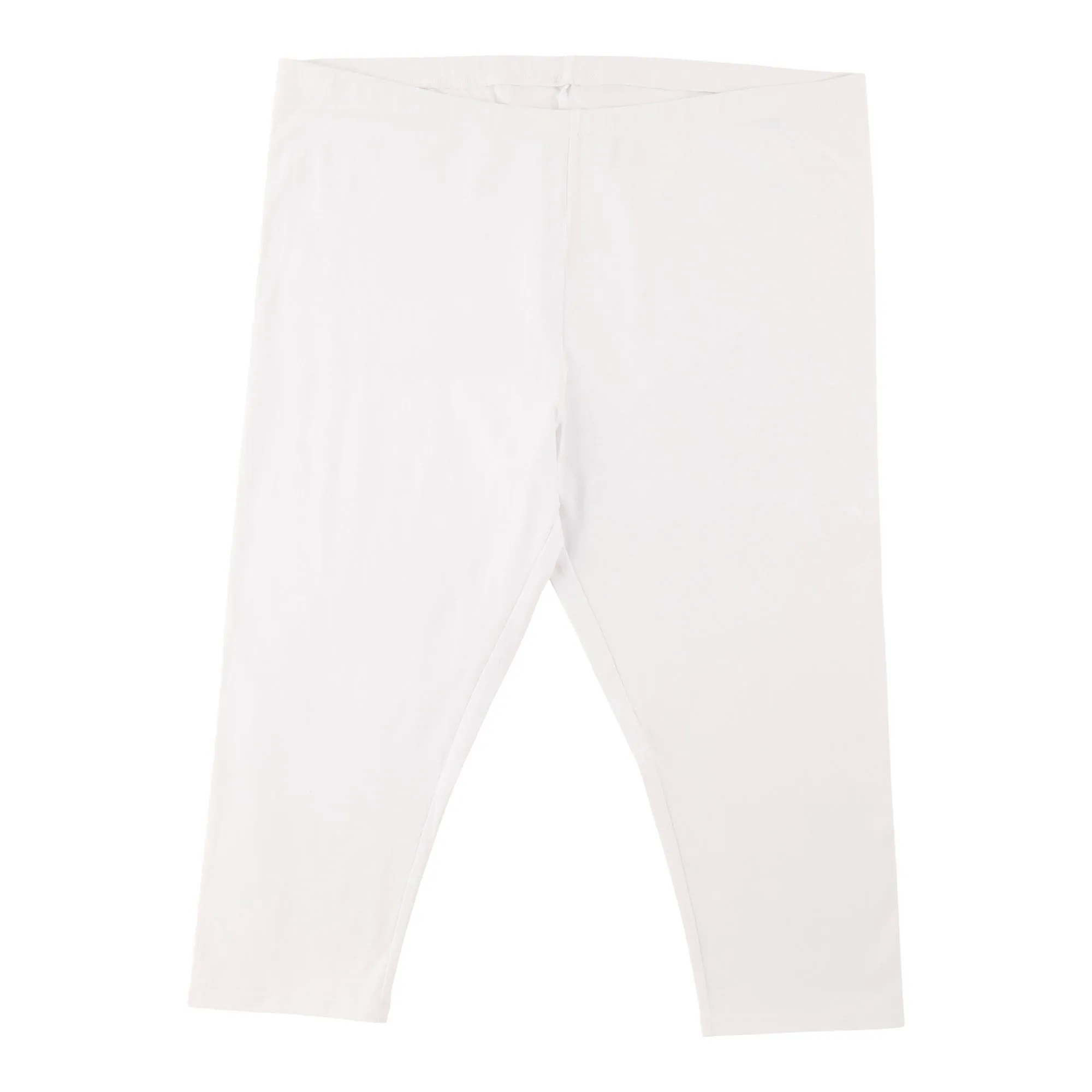 mySTYLE Women's Plus White Cotton Capri Leggings sold by Giant Tiger