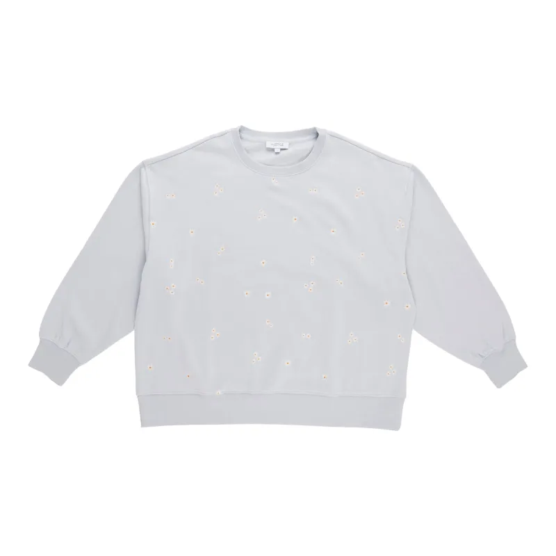 mySTYLE Women’s Plus Printed Embroidered Fleece Sweatshirt made by Giant Tiger