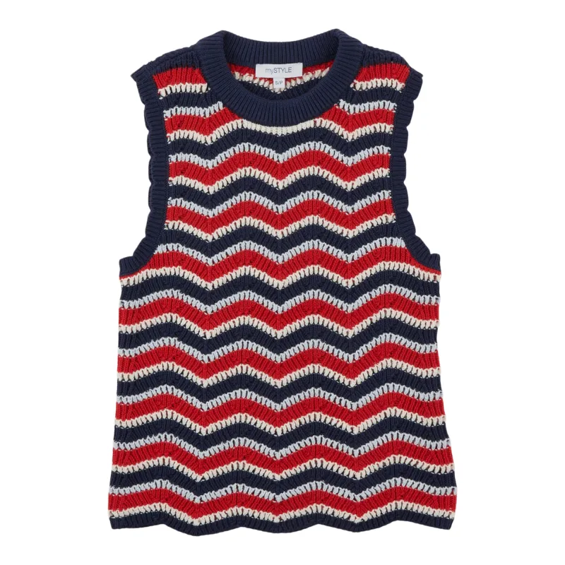 mySTYLE Women's Crochet Knit Tank Top sold by Giant Tiger