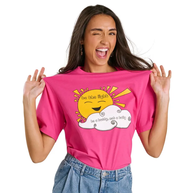 Adult Unisex Anti-Bullying "Be the Light" T-Shirt, English sold by Giant Tiger