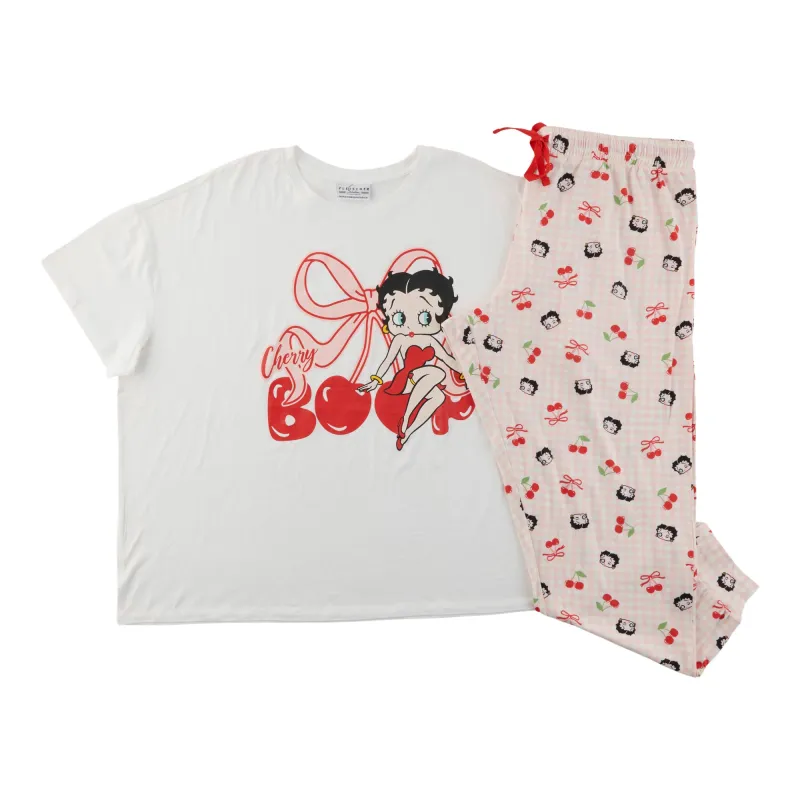 Women's Plus Licensed PJ Set, 2-Piece made by Giant Tiger