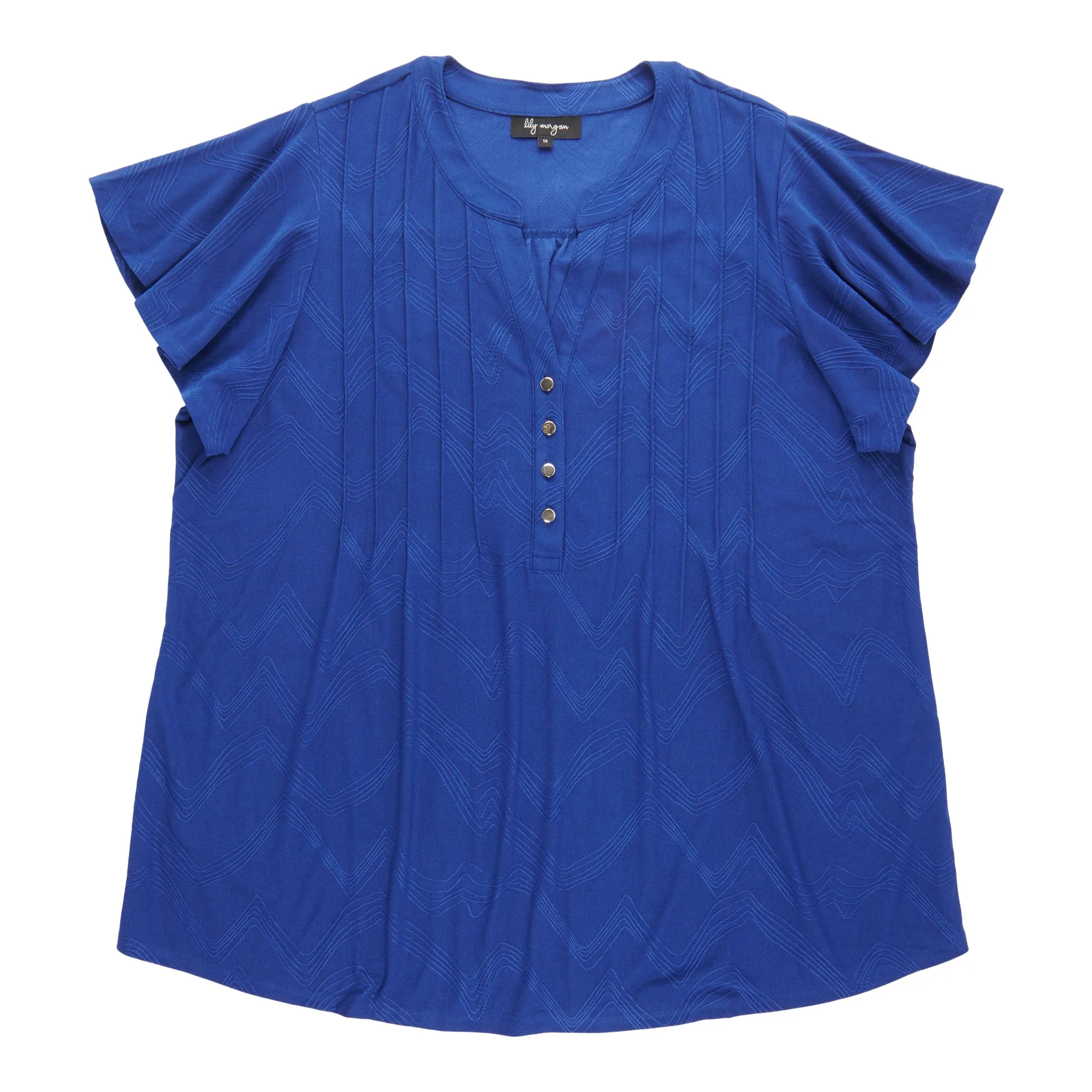 lily morgan Women's Plus Pintuck Top sold by Giant Tiger product image thumbnail 3