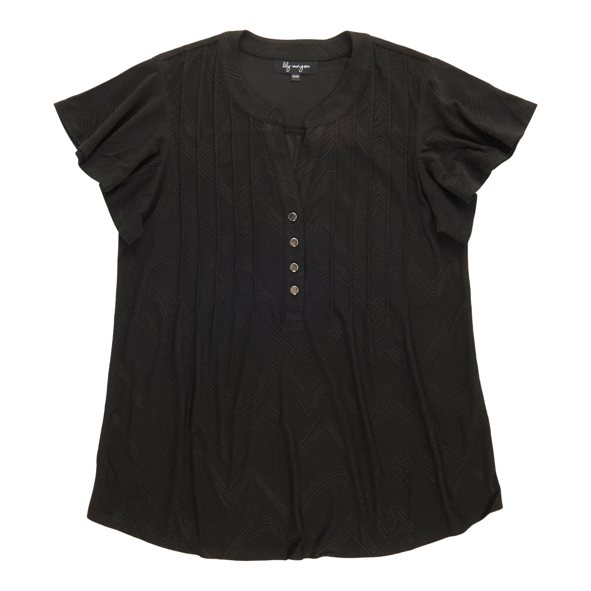lily morgan Women's Pintuck Top sold by Giant Tiger