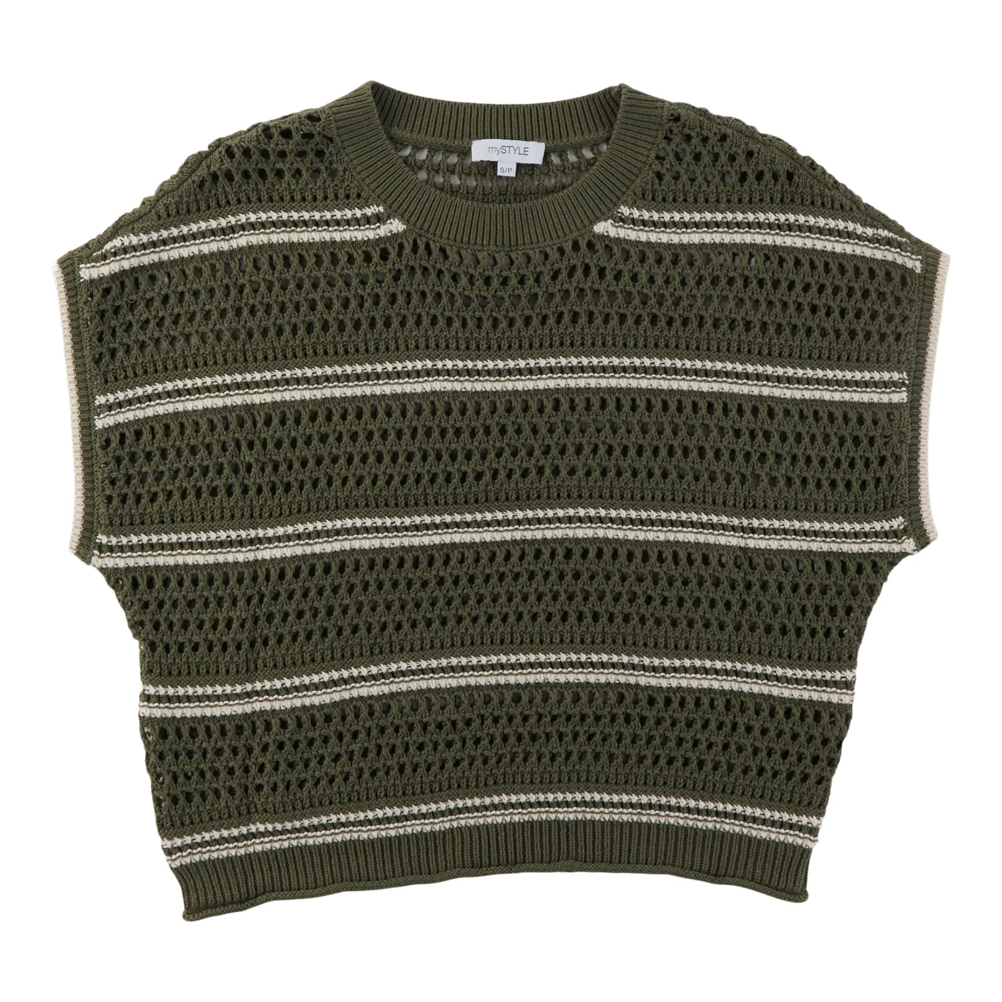 mySTYLE Women's Short Sleeve Knit Sweater sold by Giant Tiger product image thumbnail 2