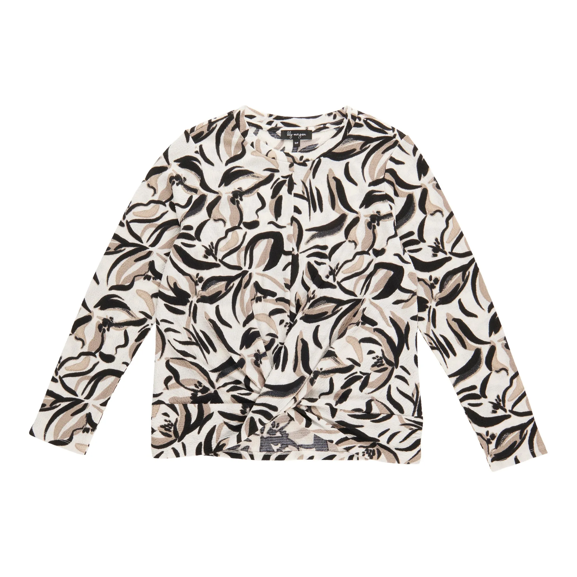 lily morgan Women's Knot Front Top sold by Giant Tiger