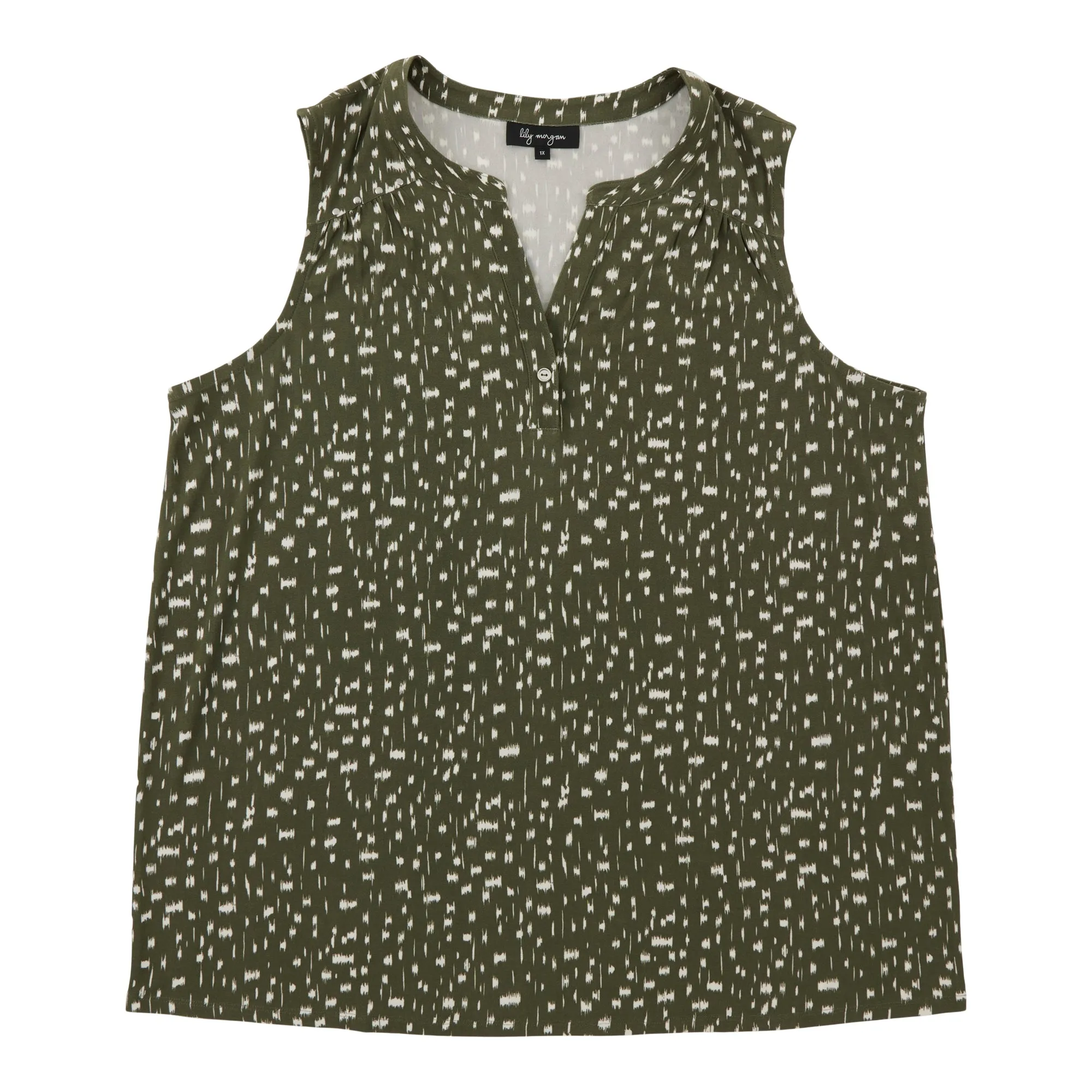 lily morgan Women's Plus Camisole with Nailheads sold by Giant Tiger