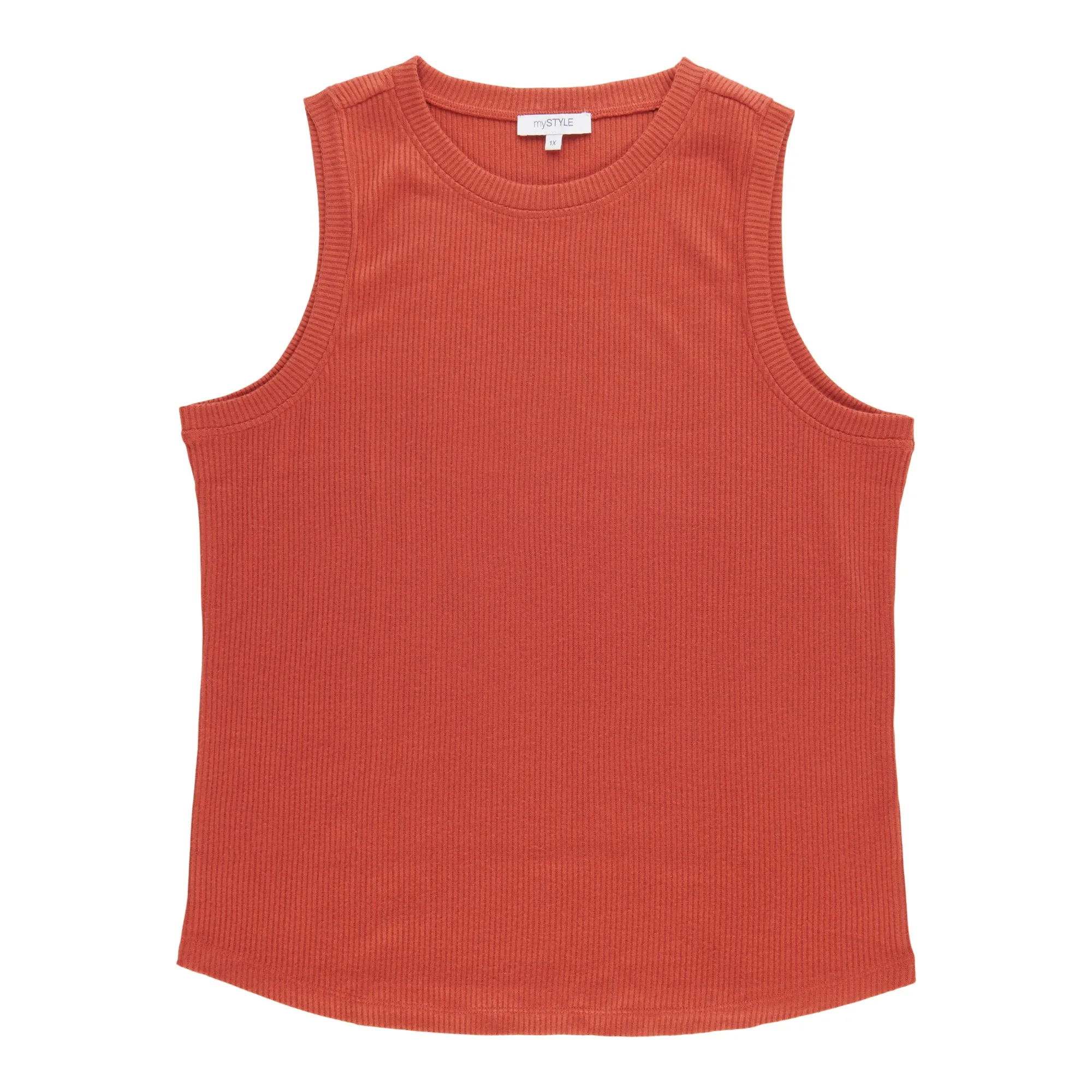mySTYLE Women's Plus Ribbed Tank Top sold by Giant Tiger product image thumbnail 3