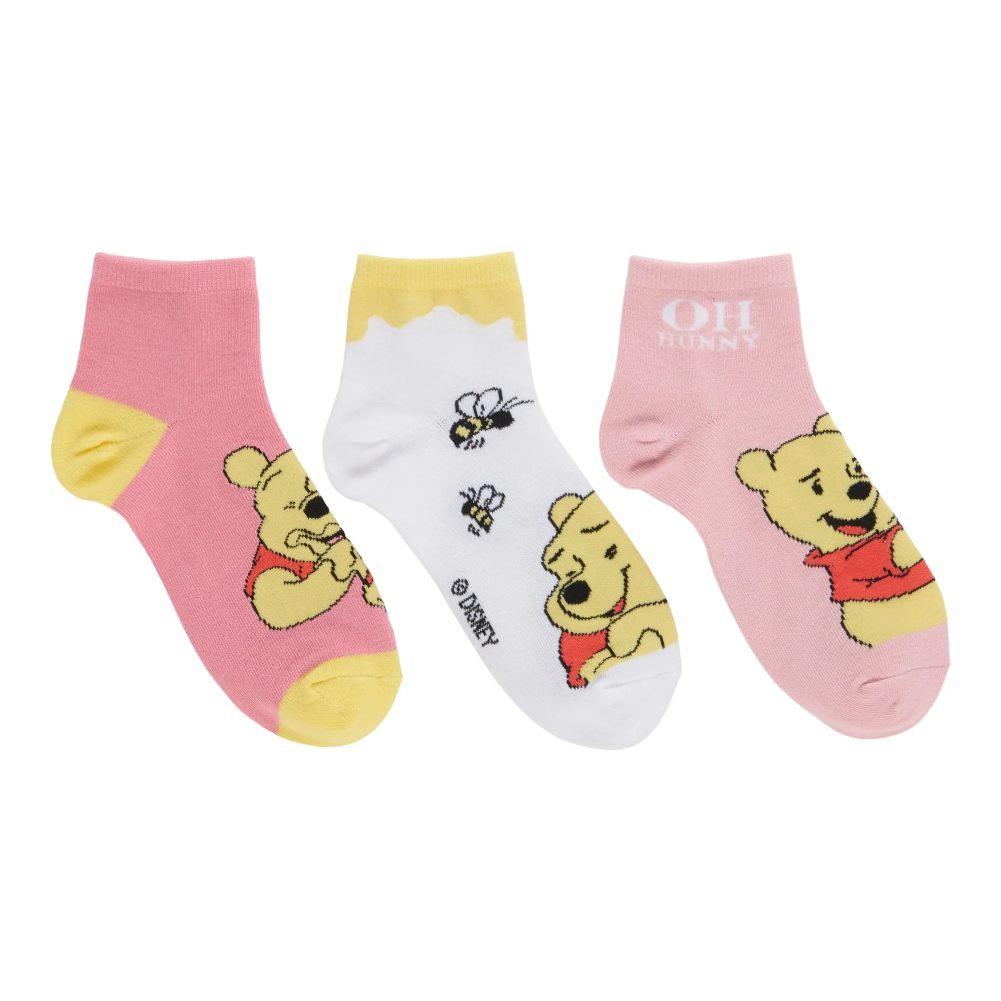 Women's Licensed Quarter Crew Socks, 3-Pack sold by Giant Tiger product image thumbnail 2