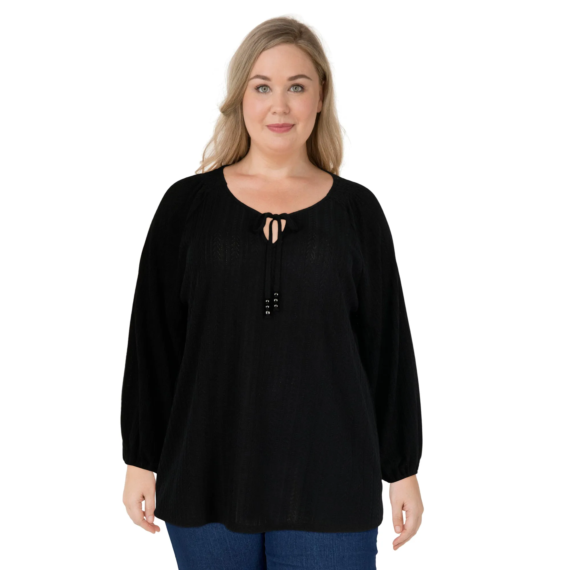 lily morgan Women's Plus Long Sleeve Top sold by Giant Tiger product image thumbnail 4