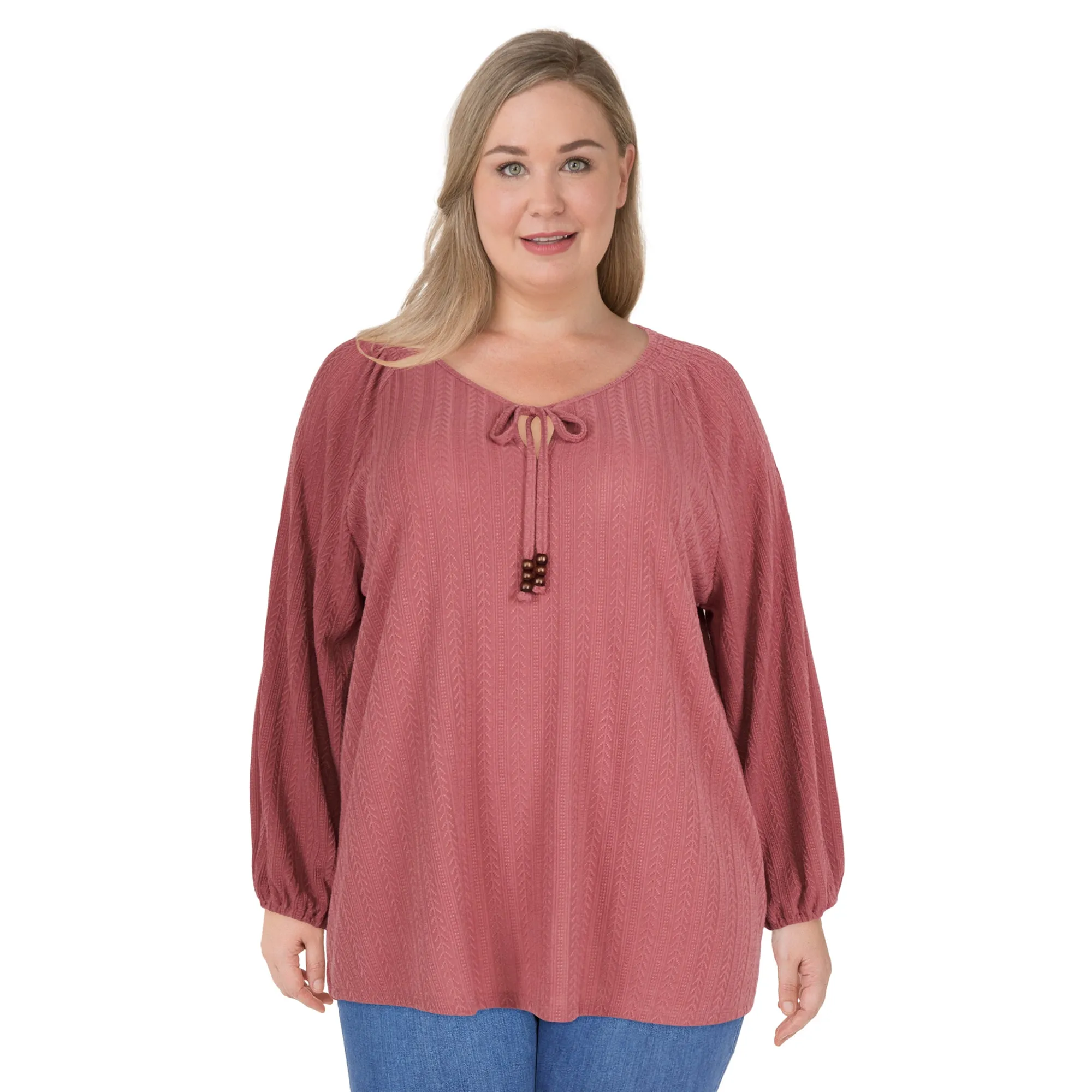 lily morgan Women's Plus Long Sleeve Top sold by Giant Tiger product image thumbnail 3