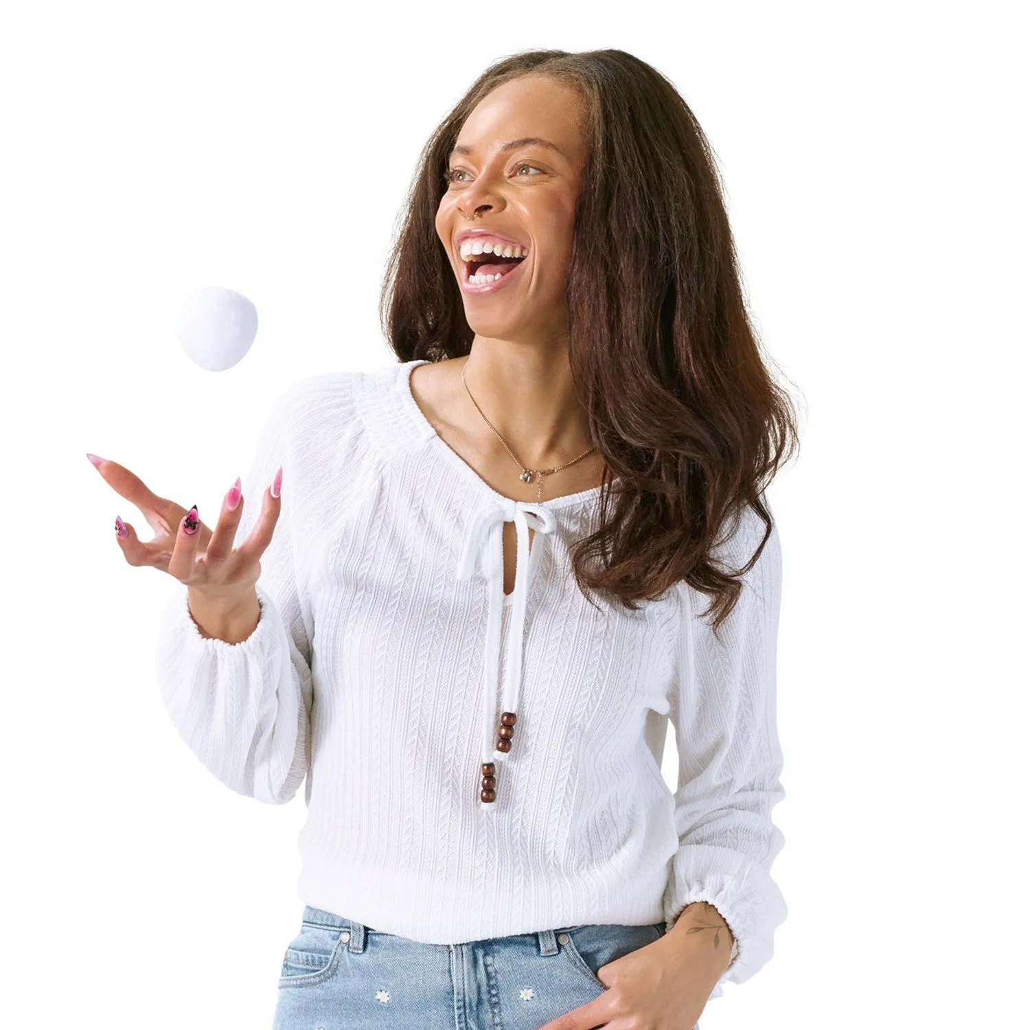 lily morgan Women's Long Sleeve Top sold by Giant Tiger product image thumbnail 2