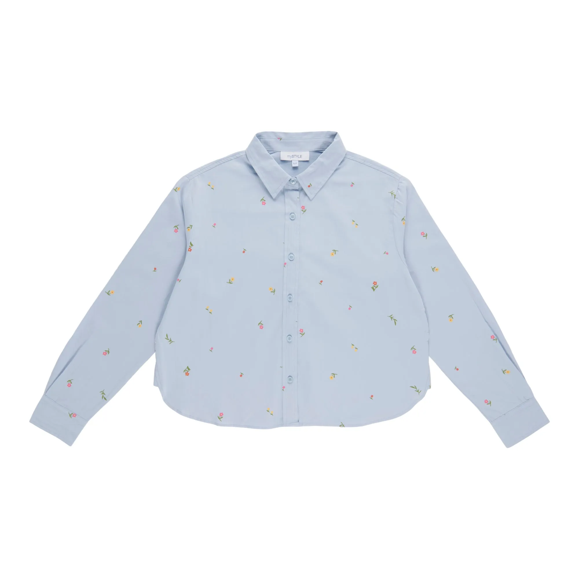 mySTYLE Women’s Printed Cropped Shirt sold by Giant Tiger