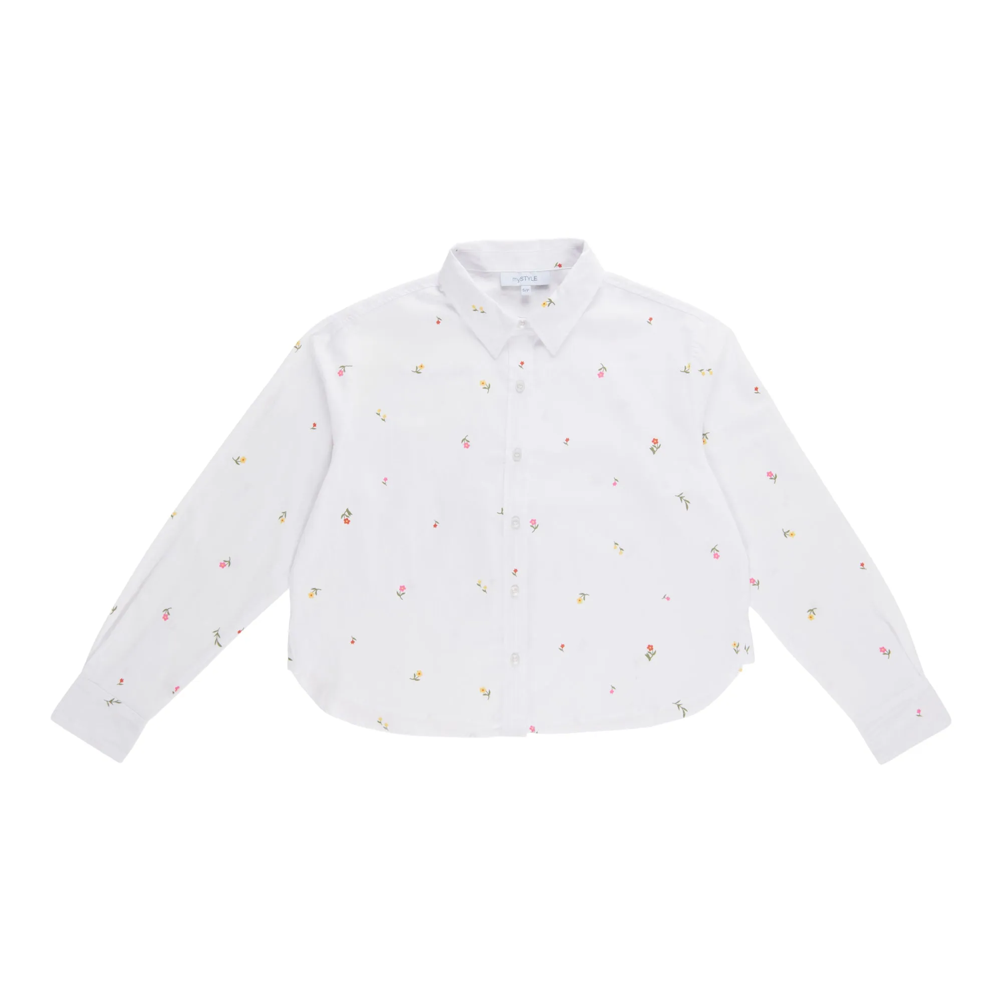 mySTYLE Women’s Printed Cropped Shirt sold by Giant Tiger product image thumbnail 2