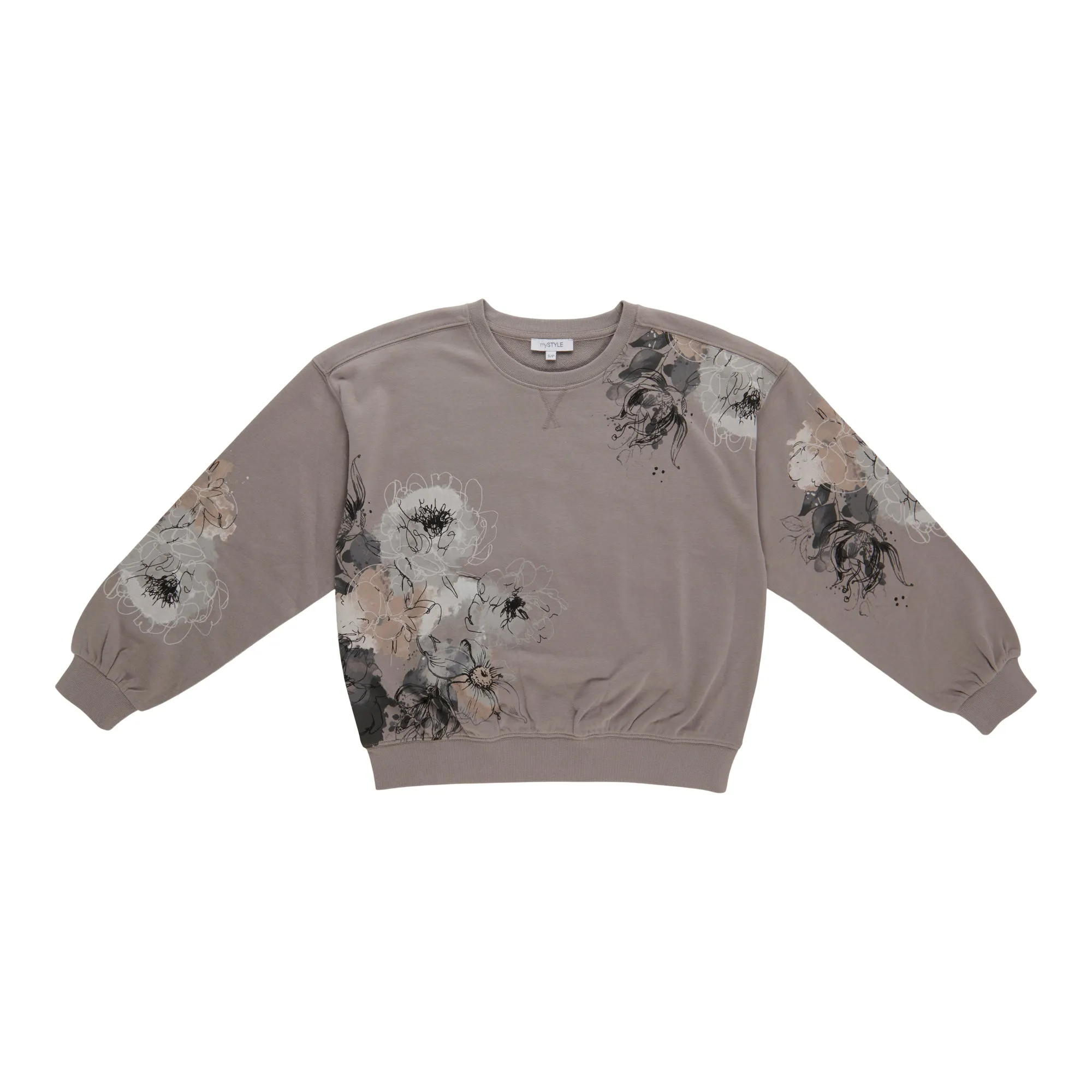 mySTYLE Women's French Terry Floral Top sold by Giant Tiger