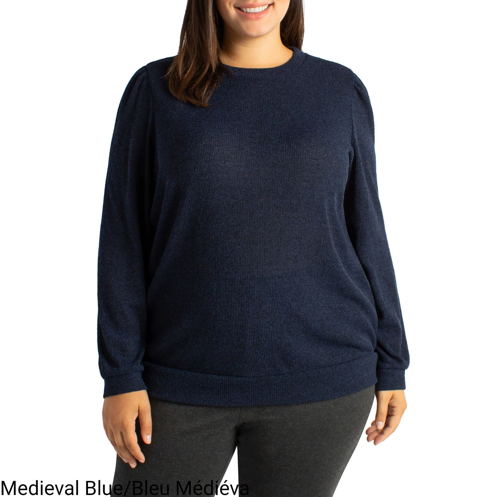 lily morgan Women's Plus Puff Sleeve Top sold by Giant Tiger product image thumbnail 2