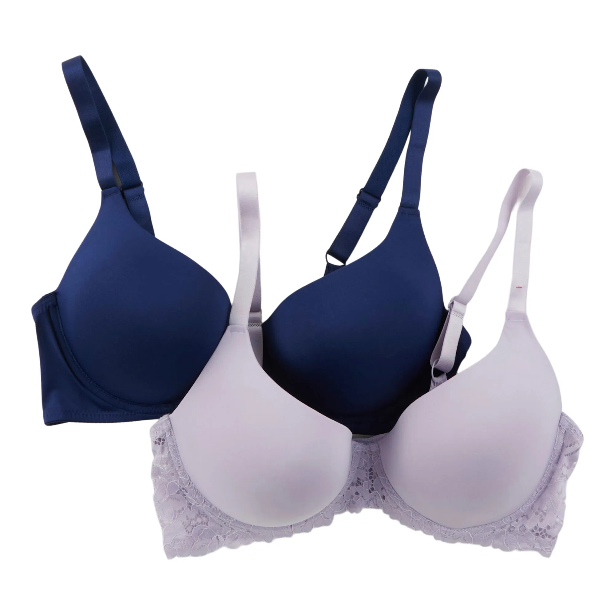 Carisma Women's Plus Lace T-Shirt Bra, 2-Pack sold by Giant Tiger product image thumbnail 2