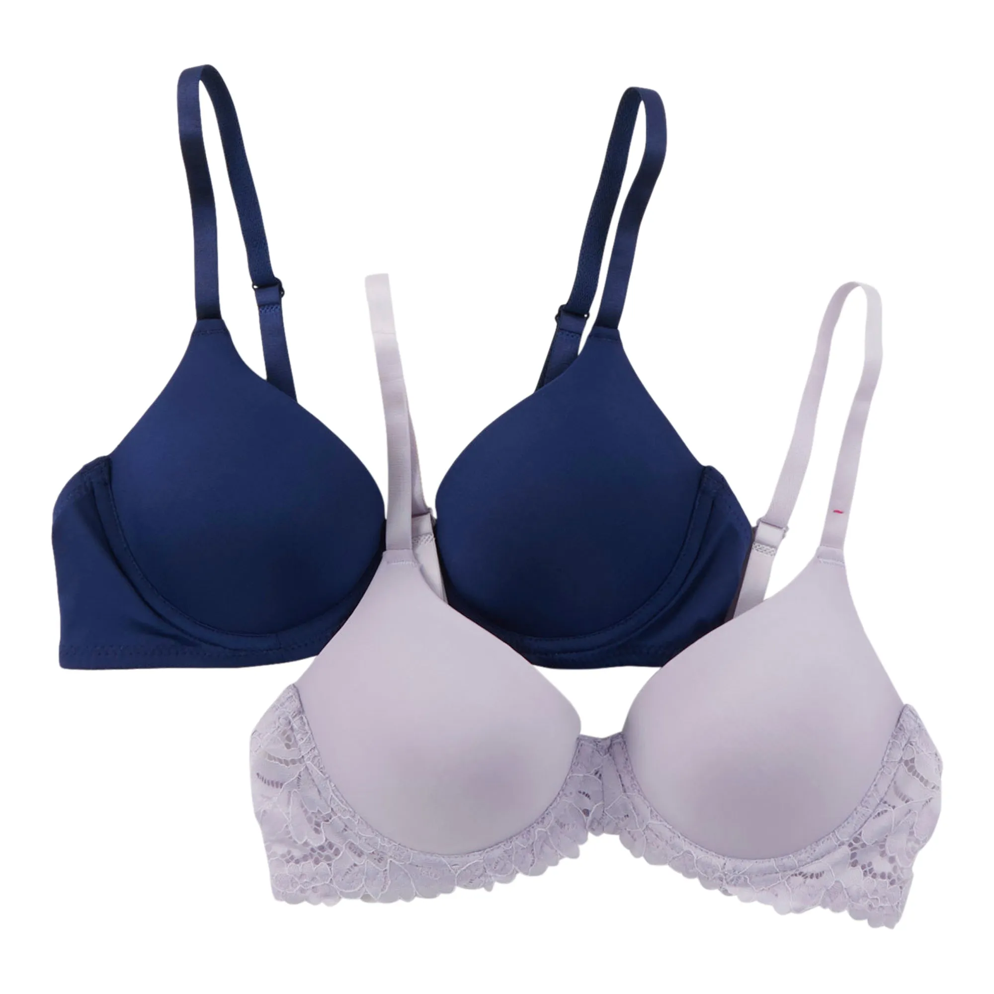Carisma Women's Lace T-Shirt Bra, 2-Pack sold by Giant Tiger product image thumbnail 2