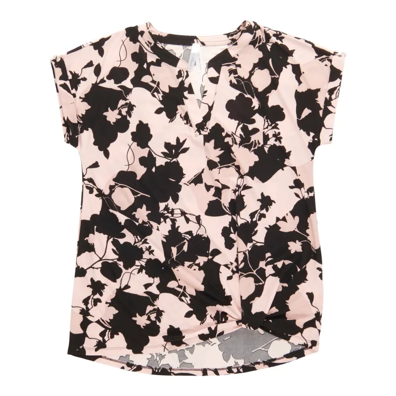Women's Printed Top with Rolled Sleeves made by Giant Tiger