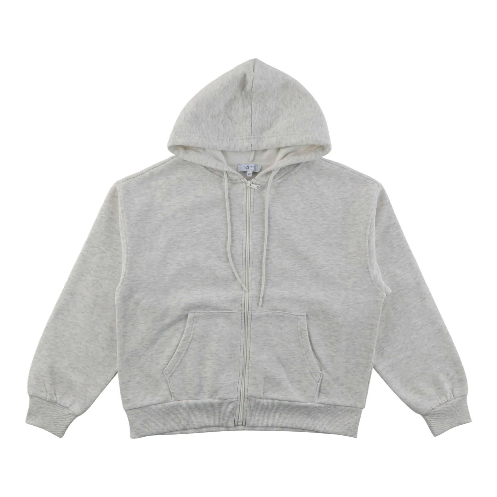 mySTYLE Women's Zip Front Fleece Hoodie sold by Giant Tiger