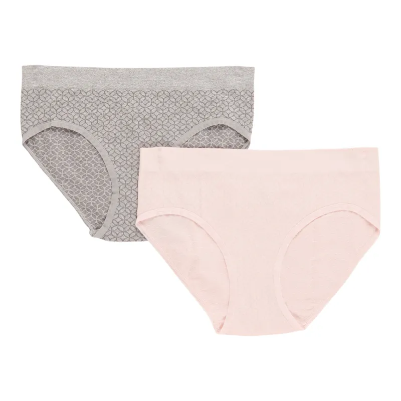 Carisma Women's Mid-Rise Briefs, 2-Pack sold by Giant Tiger