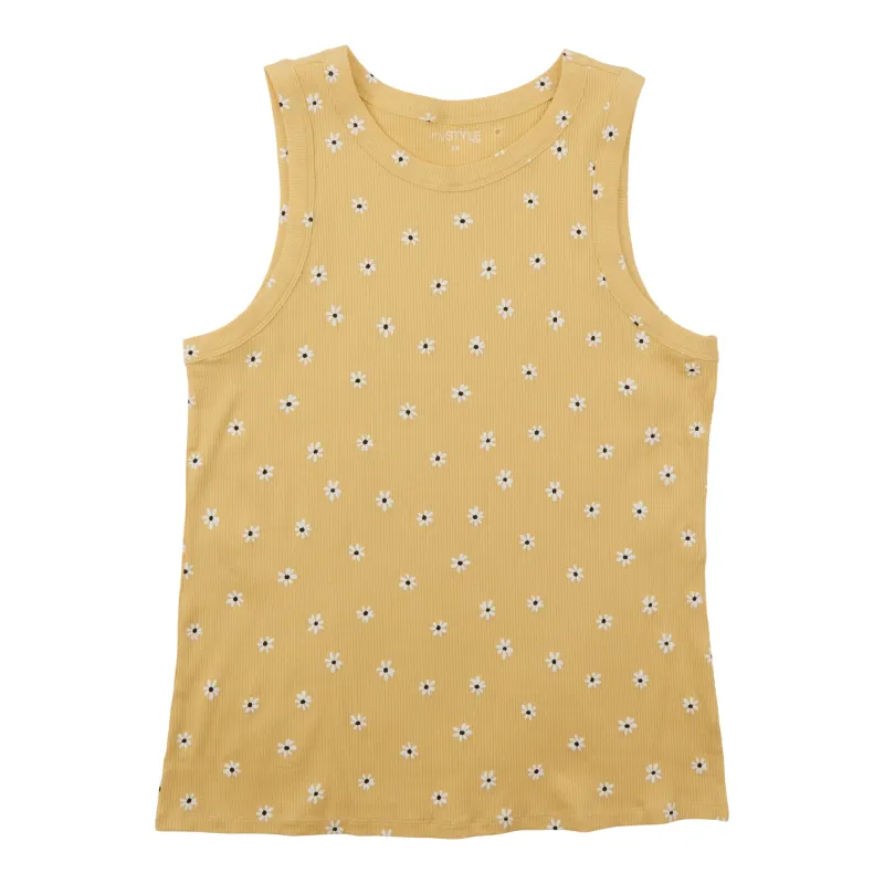 mySTYLE Women's Plus Ribbed Tank Top sold by Giant Tiger