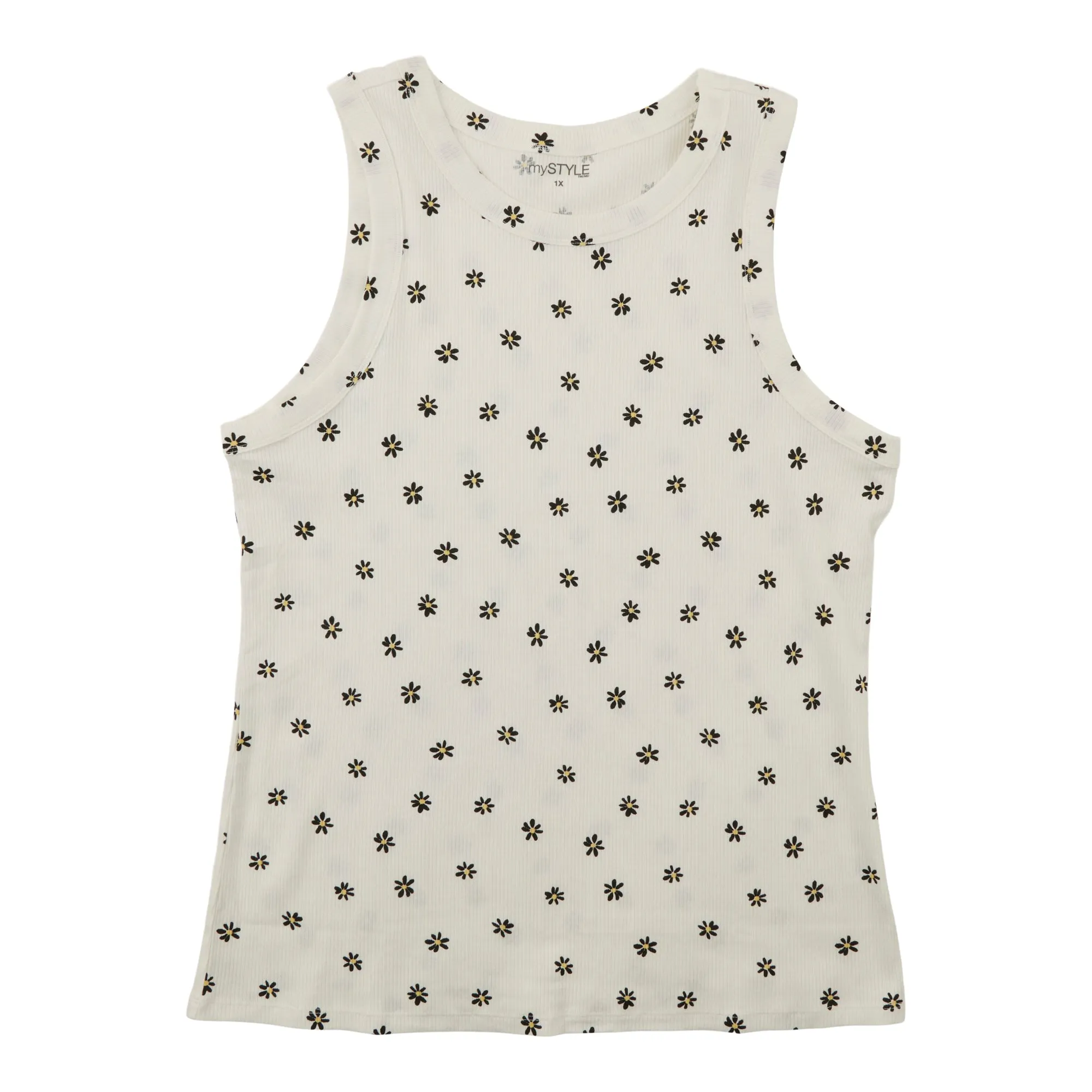 mySTYLE Women's Plus Ribbed Tank Top sold by Giant Tiger product image thumbnail 3