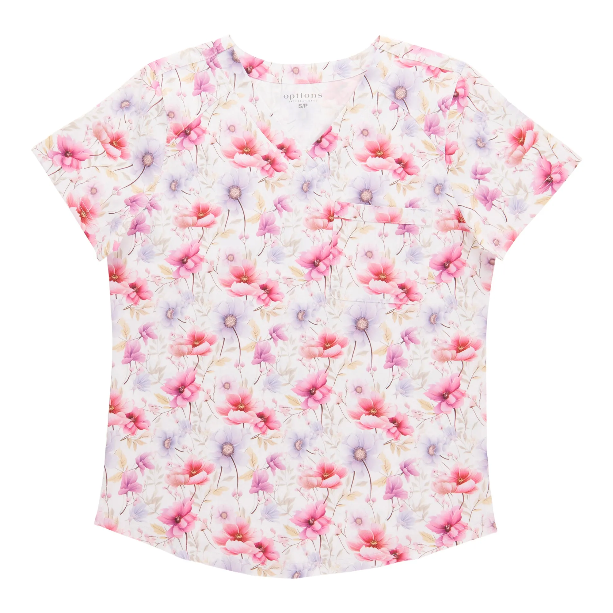 Options Women's Printed Scrub Top sold by Giant Tiger product image thumbnail 2