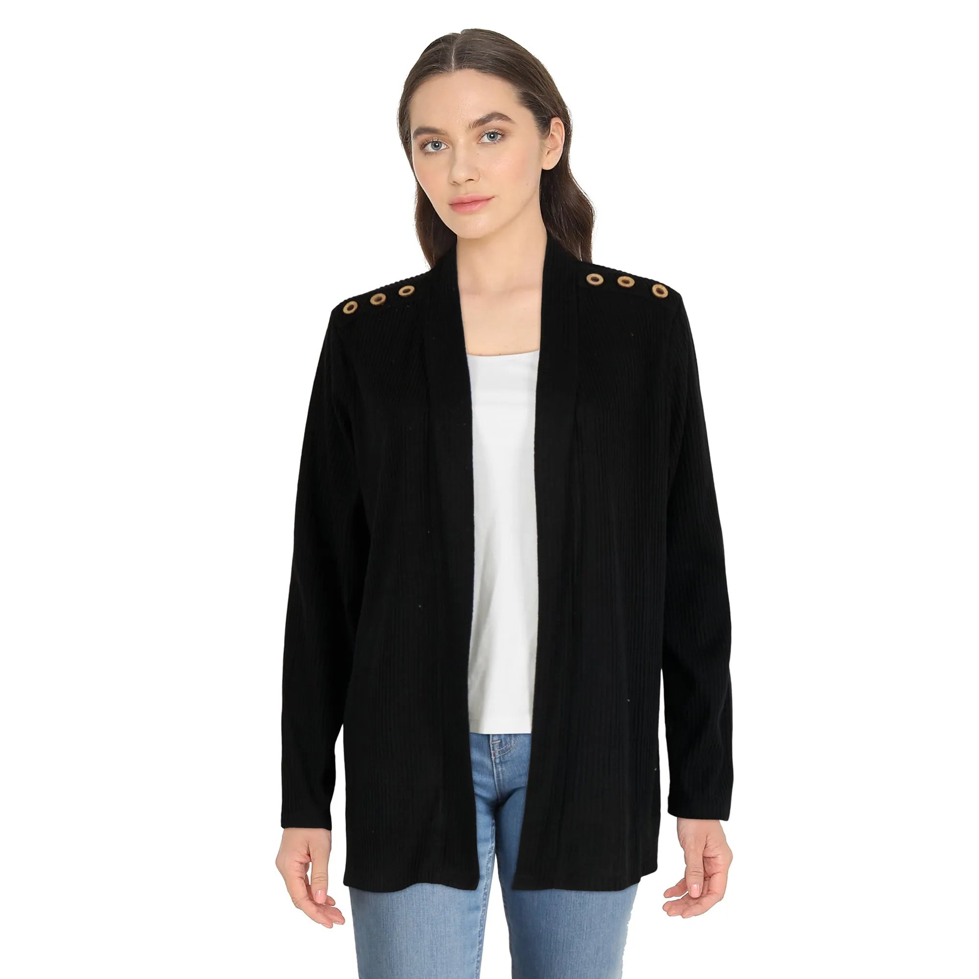 lily morgan Women's Cardigan with Button Detailing sold by Giant Tiger