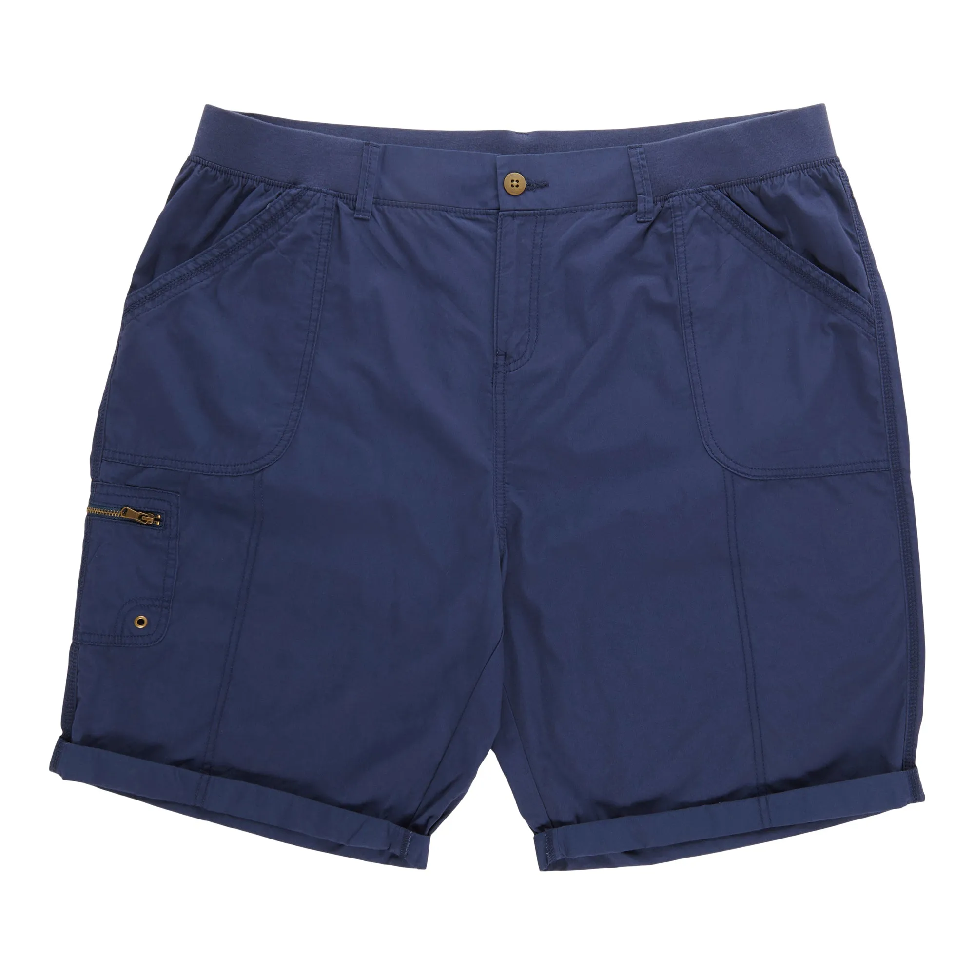 mySTYLE Women's Plus Poplin Bermuda Shorts sold by Giant Tiger product image thumbnail 2