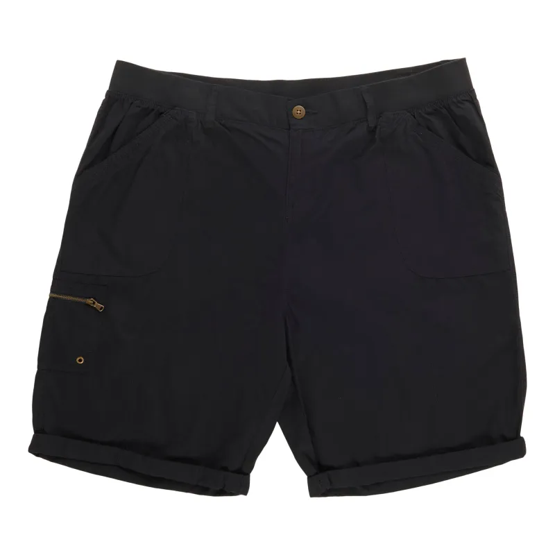 mySTYLE Women's Plus Poplin Bermuda Shorts sold by Giant Tiger