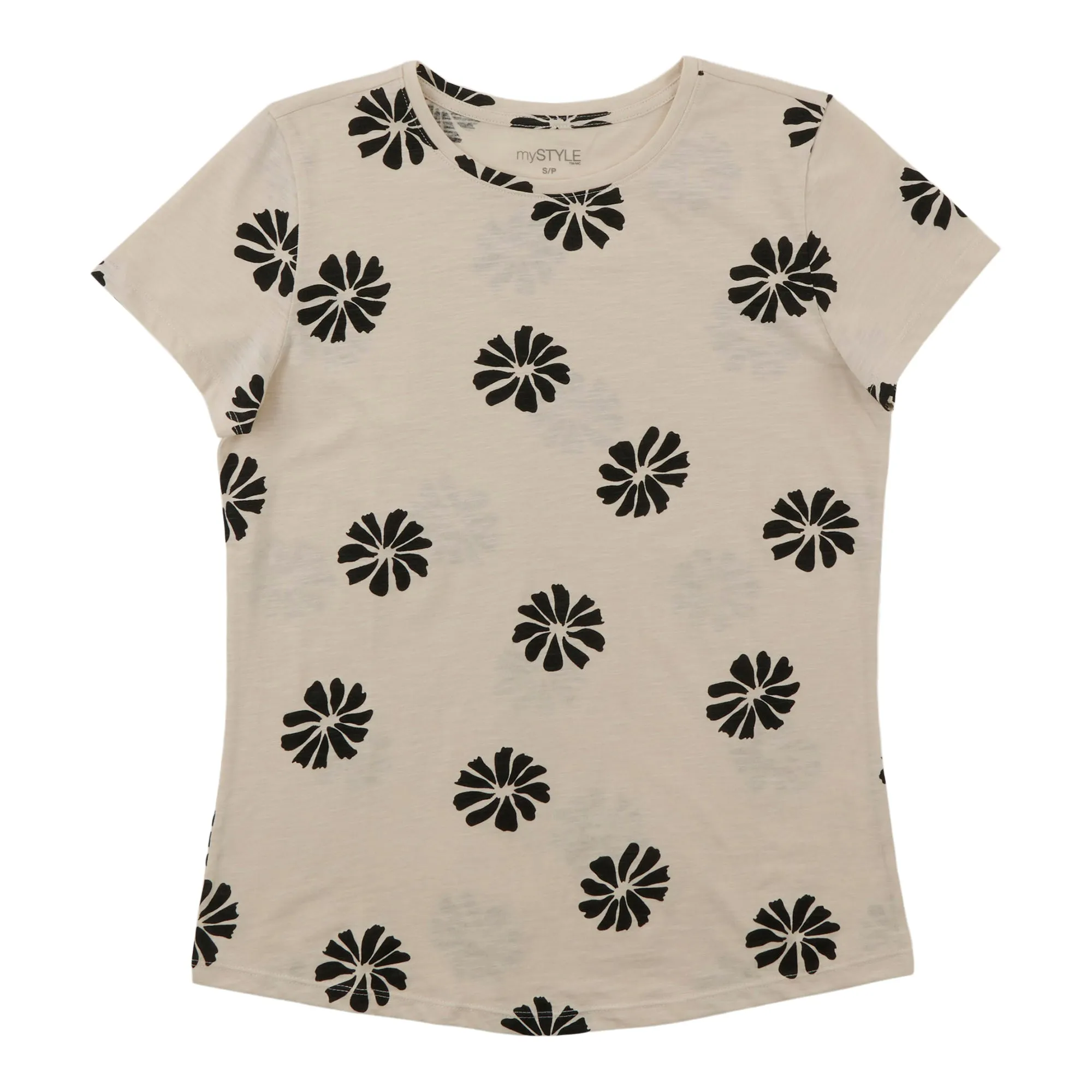 mySTYLE Women's Shirt Tail Tee sold by Giant Tiger