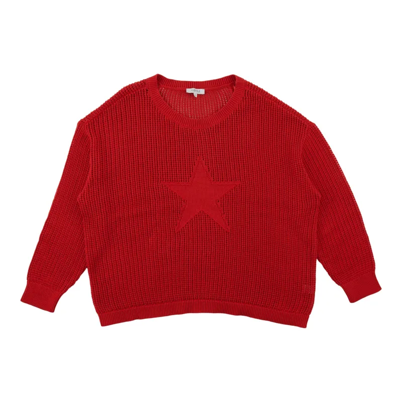 mySTYLE Women's Plus Open Knit Sweater sold by Giant Tiger