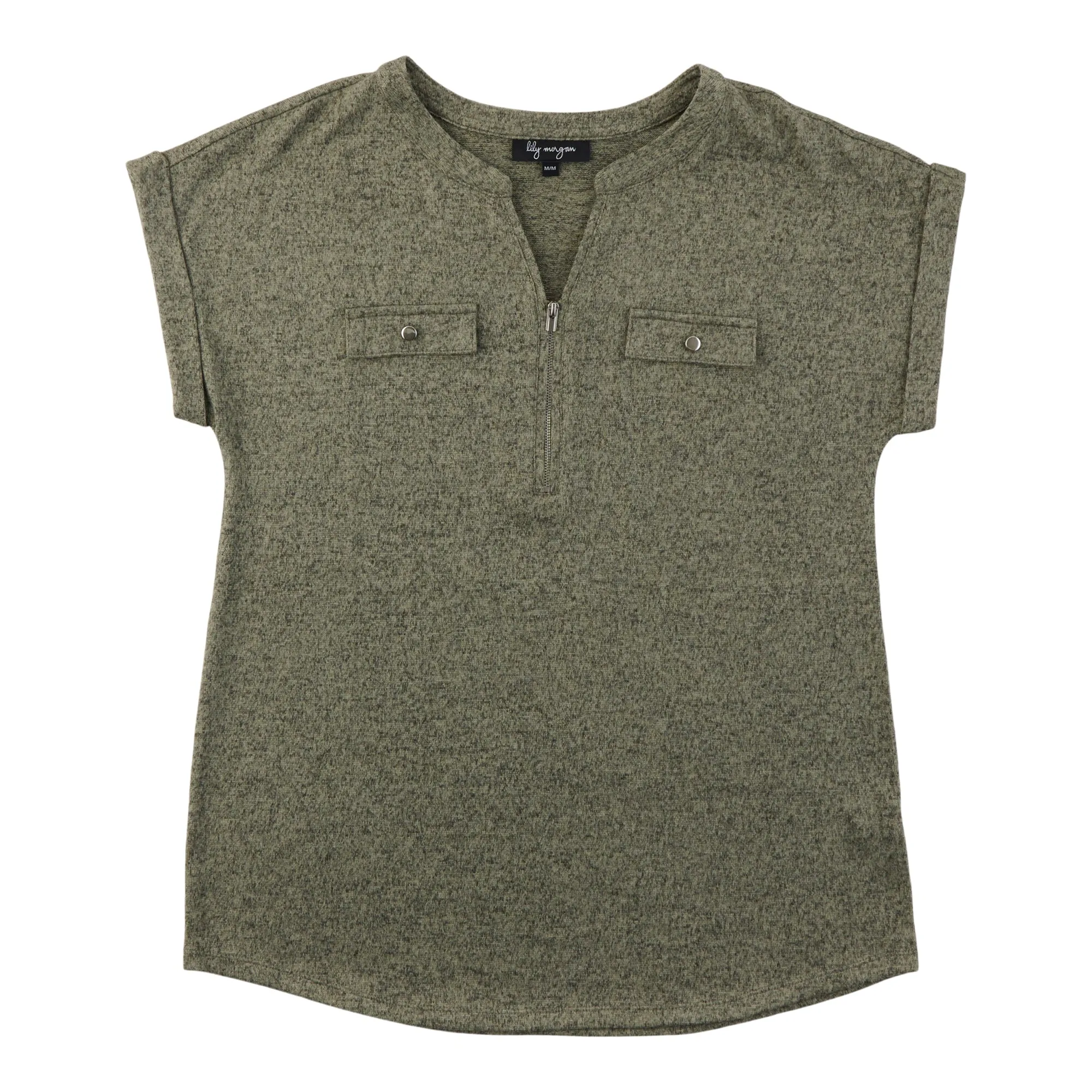 lily morgan Women's Top with Front Zipper sold by Giant Tiger product image thumbnail 2