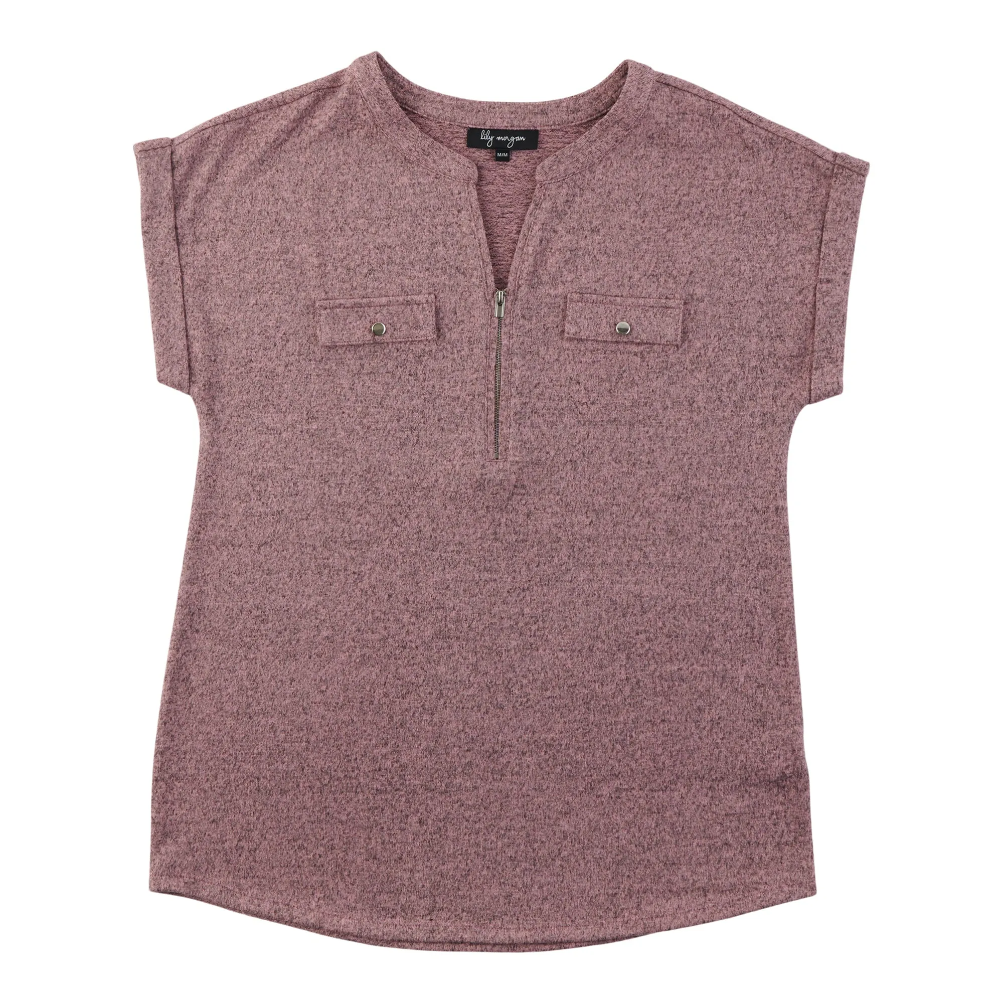 lily morgan Women's Top with Front Zipper sold by Giant Tiger product image thumbnail 3