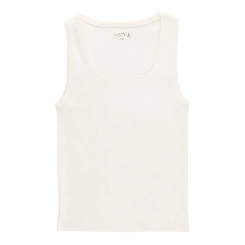 mySTYLE Women's Squareneck Tank Top made by Giant Tiger