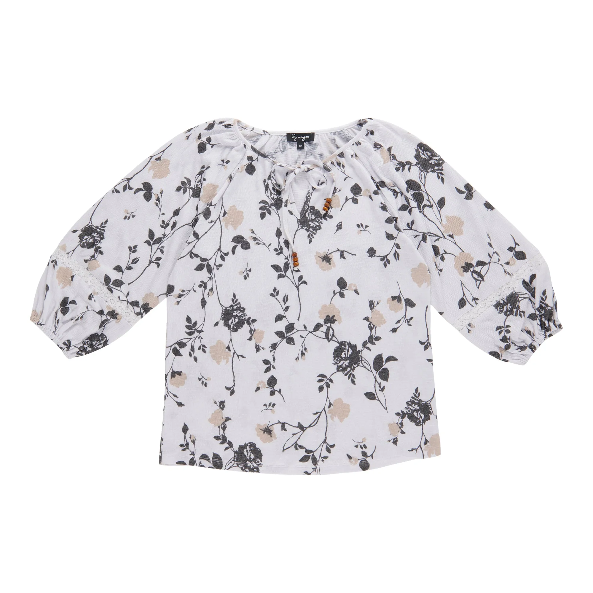 lily morgan Women's Top with Sleeve Detail sold by Giant Tiger product image thumbnail 2