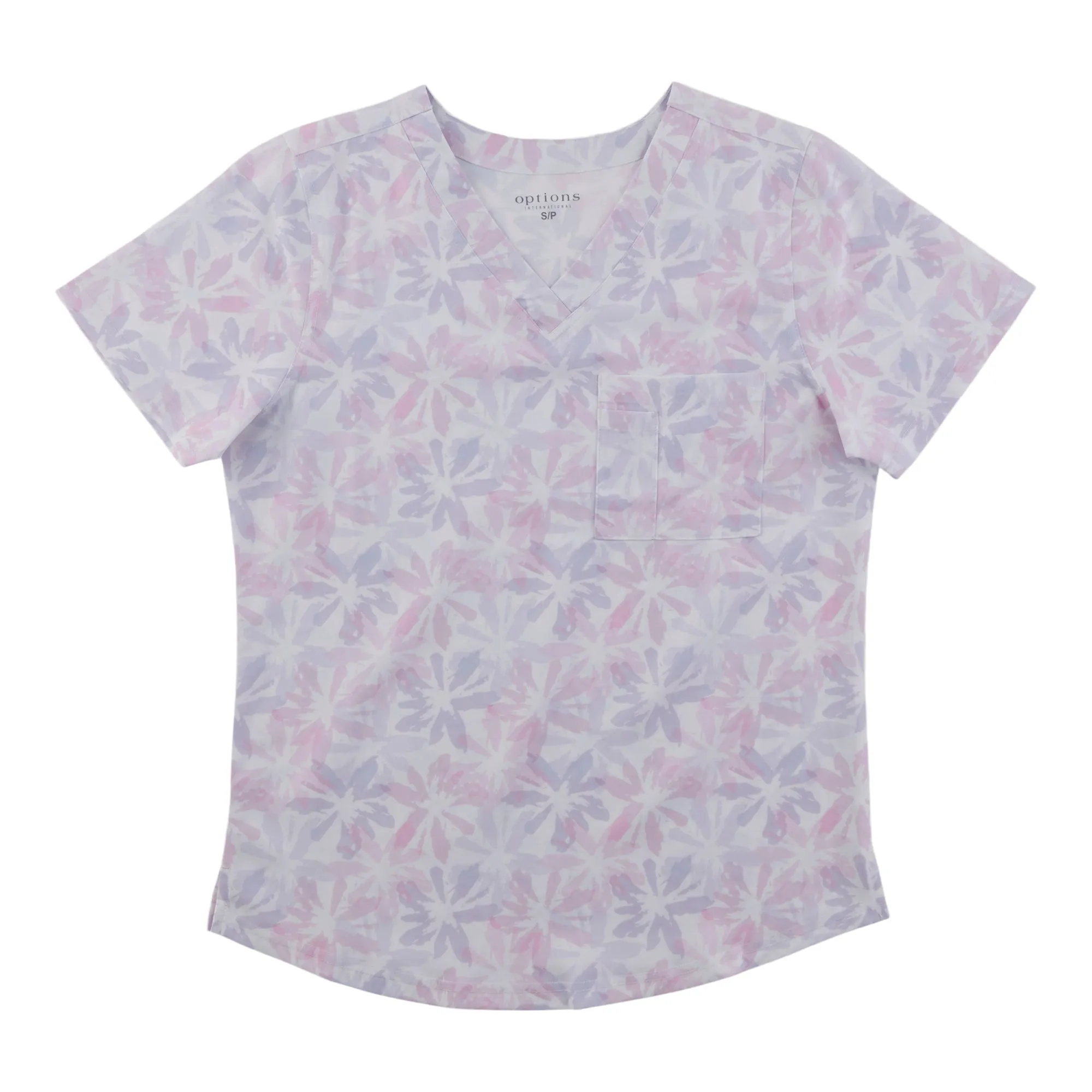Options Women's All-Over Printed V-Neck Scrub Top sold by Giant Tiger product image thumbnail 2