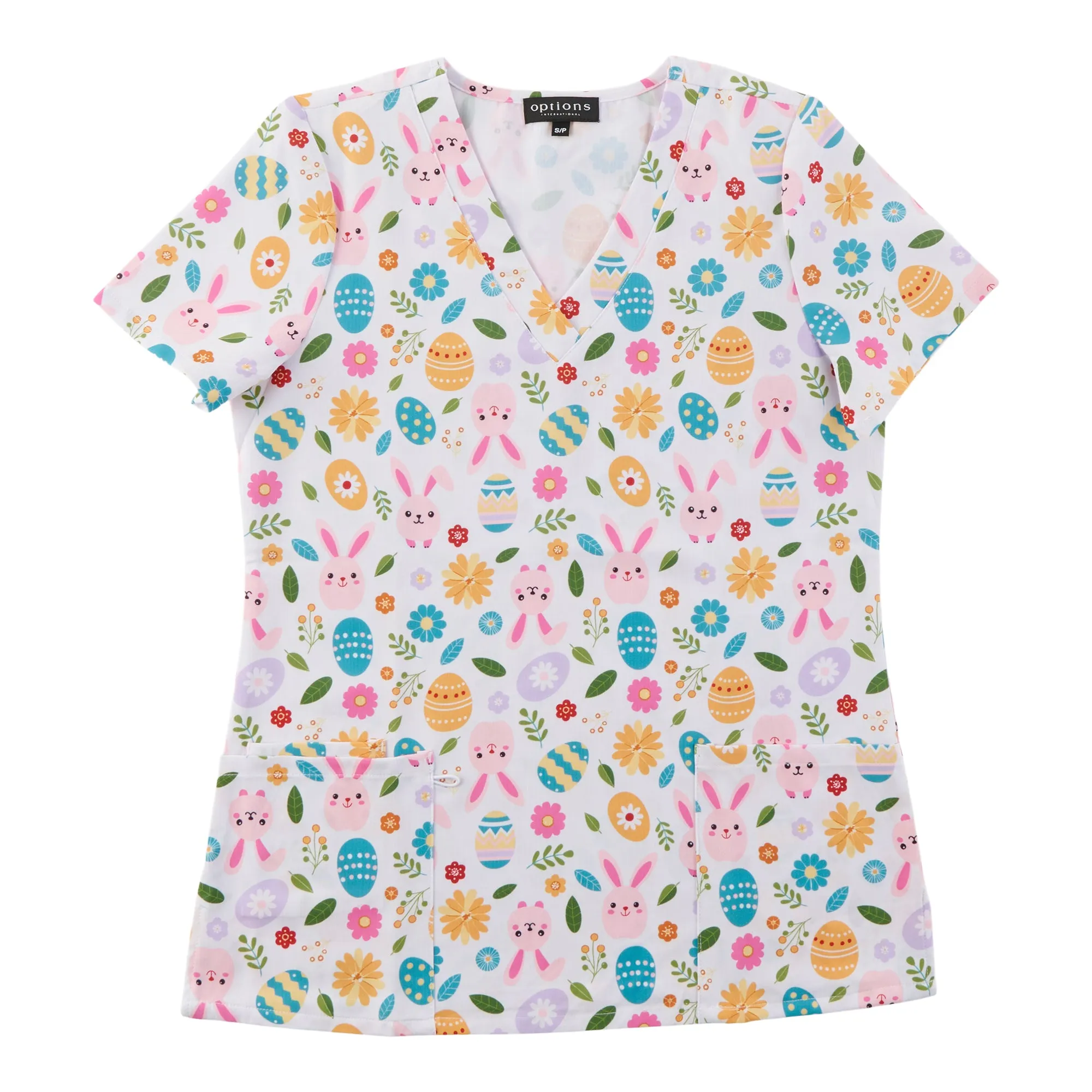 Options Women's Novelty V-Neck Scrub Top sold by Giant Tiger product image thumbnail 2